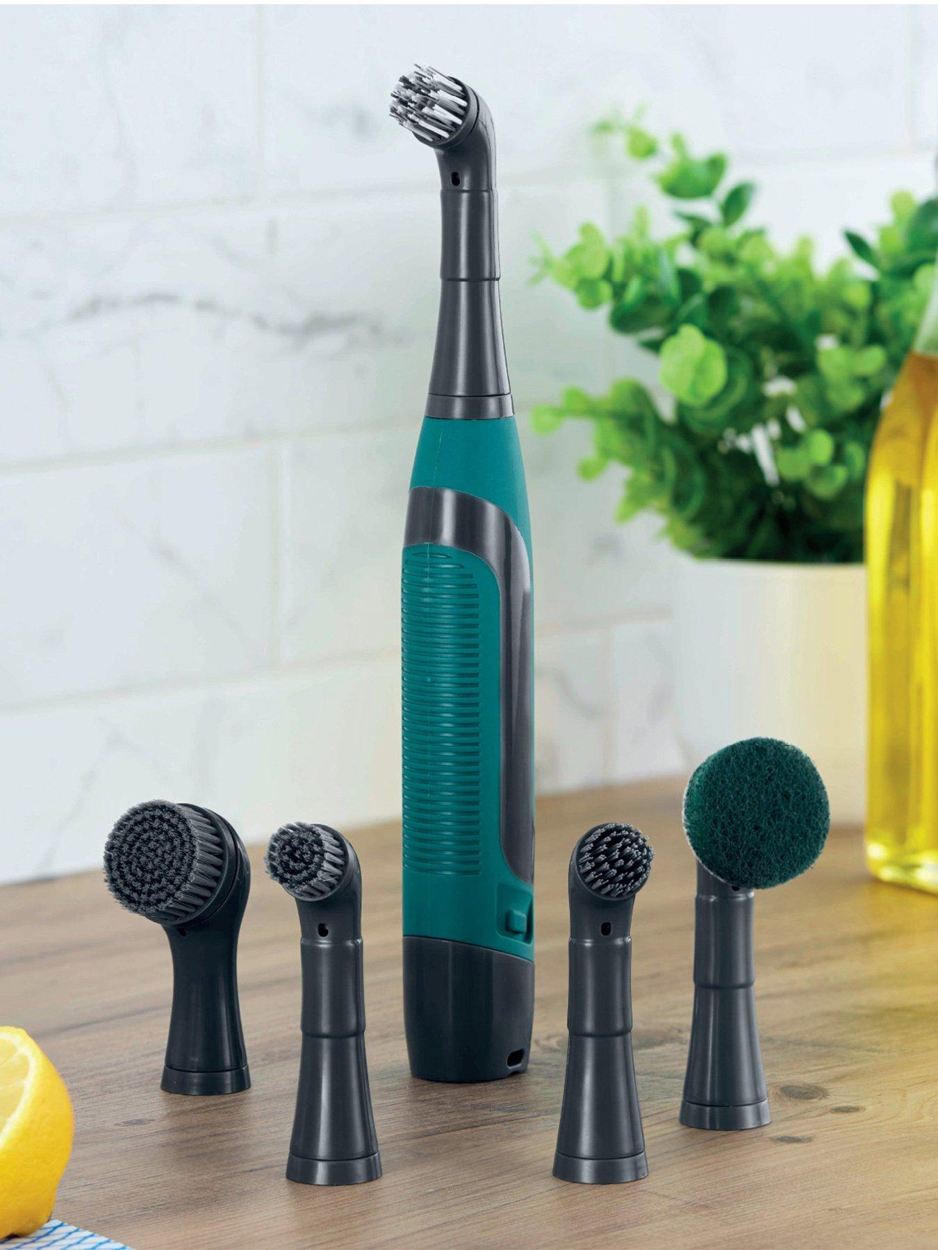 Image 1 of 8 of Tower Whiziwand Pro With 5 Interchangeable Heads, Anthracite &amp; Teal