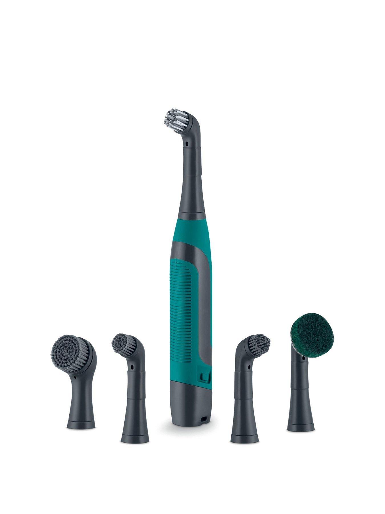 Image 2 of 8 of Tower Whiziwand Pro With 5 Interchangeable Heads, Anthracite &amp; Teal