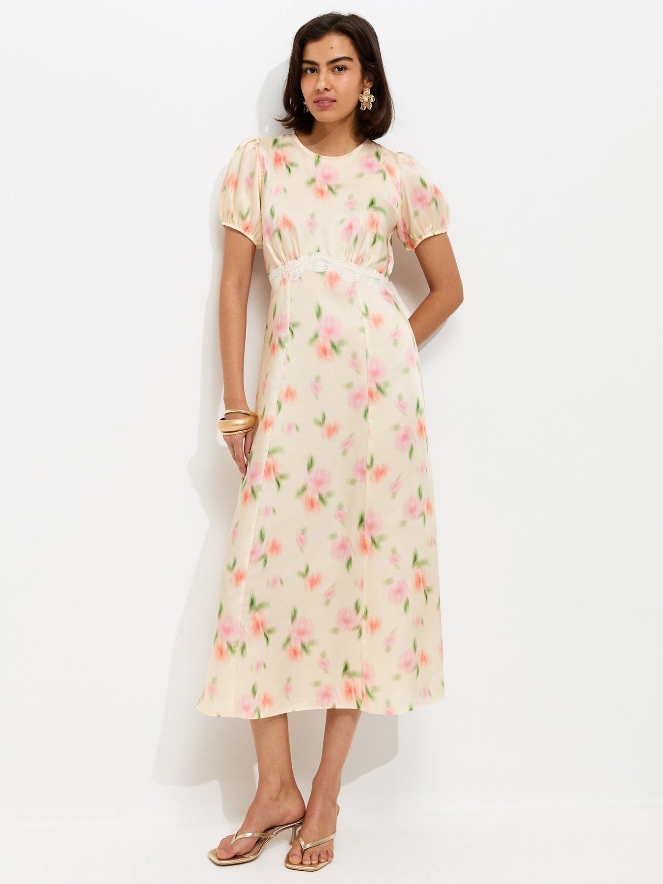 long sleeve dress Blush V-Neck Maxi Dress With Long Sleeve And Slit main image 0