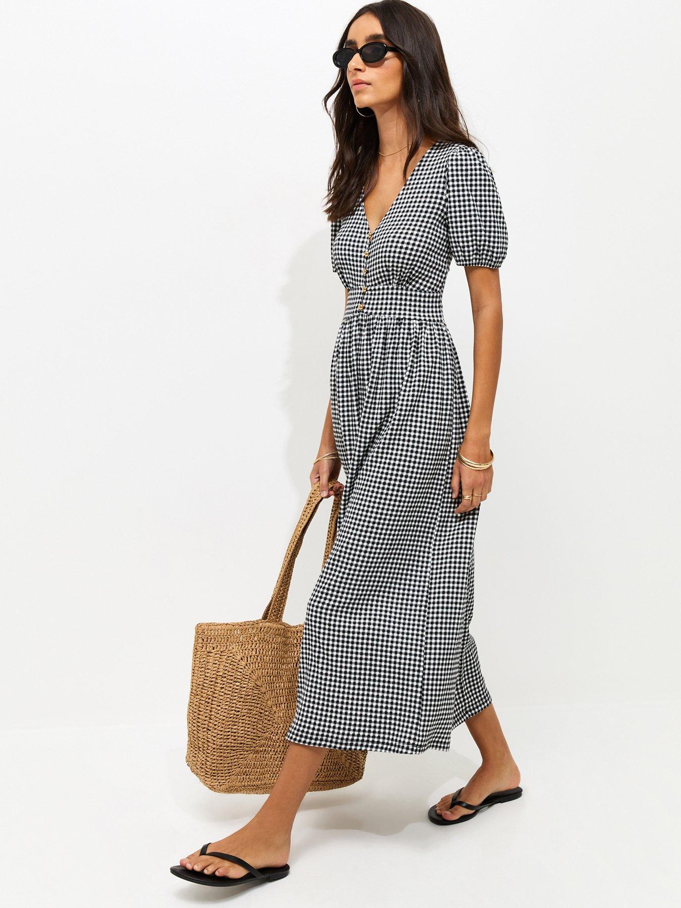 knee length dresses for ladies Living A Fantasy Midi Dress