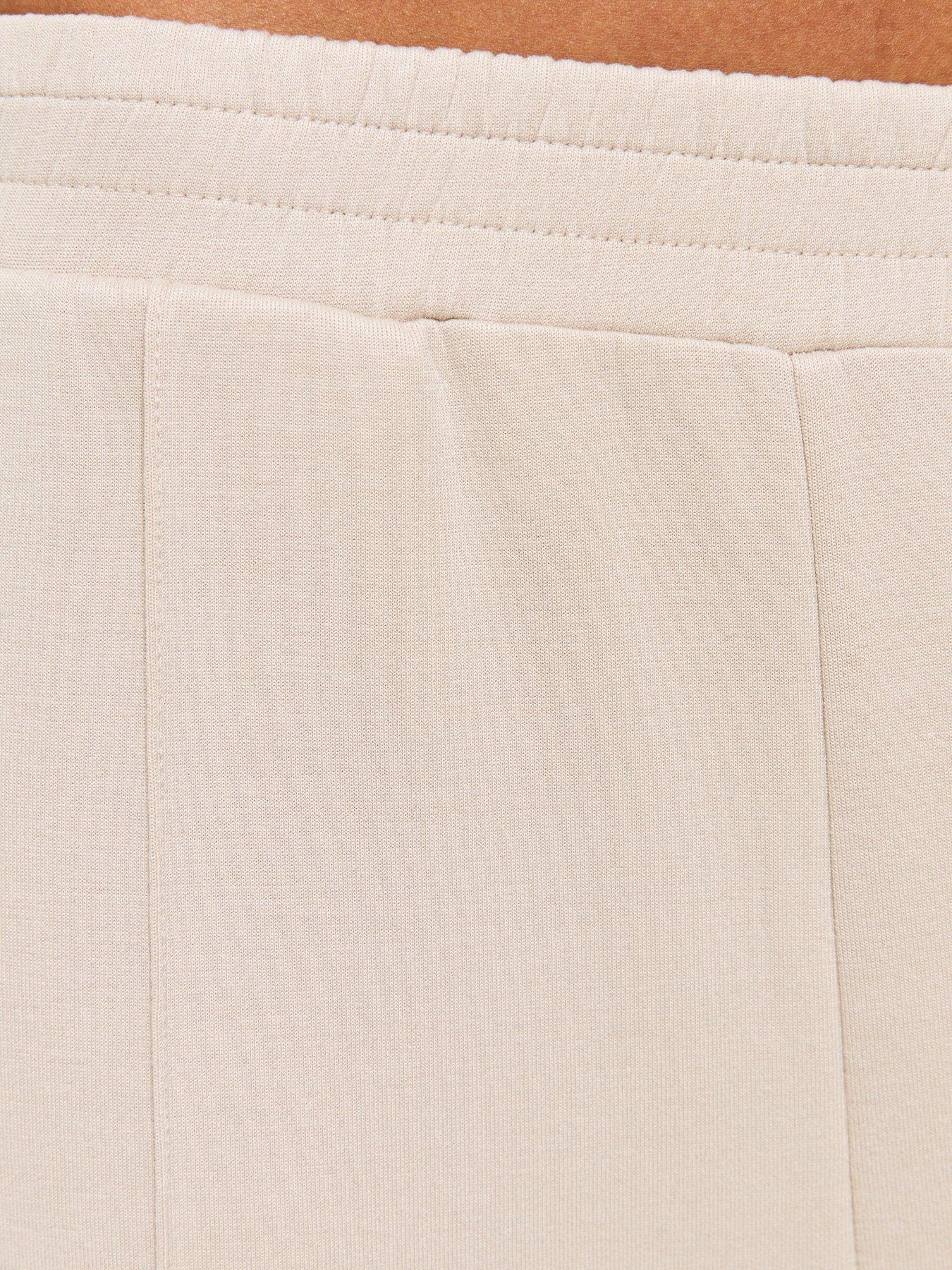 Image 5 of 5 of New Look Premium Stone Wide Leg Co-ord Joggers