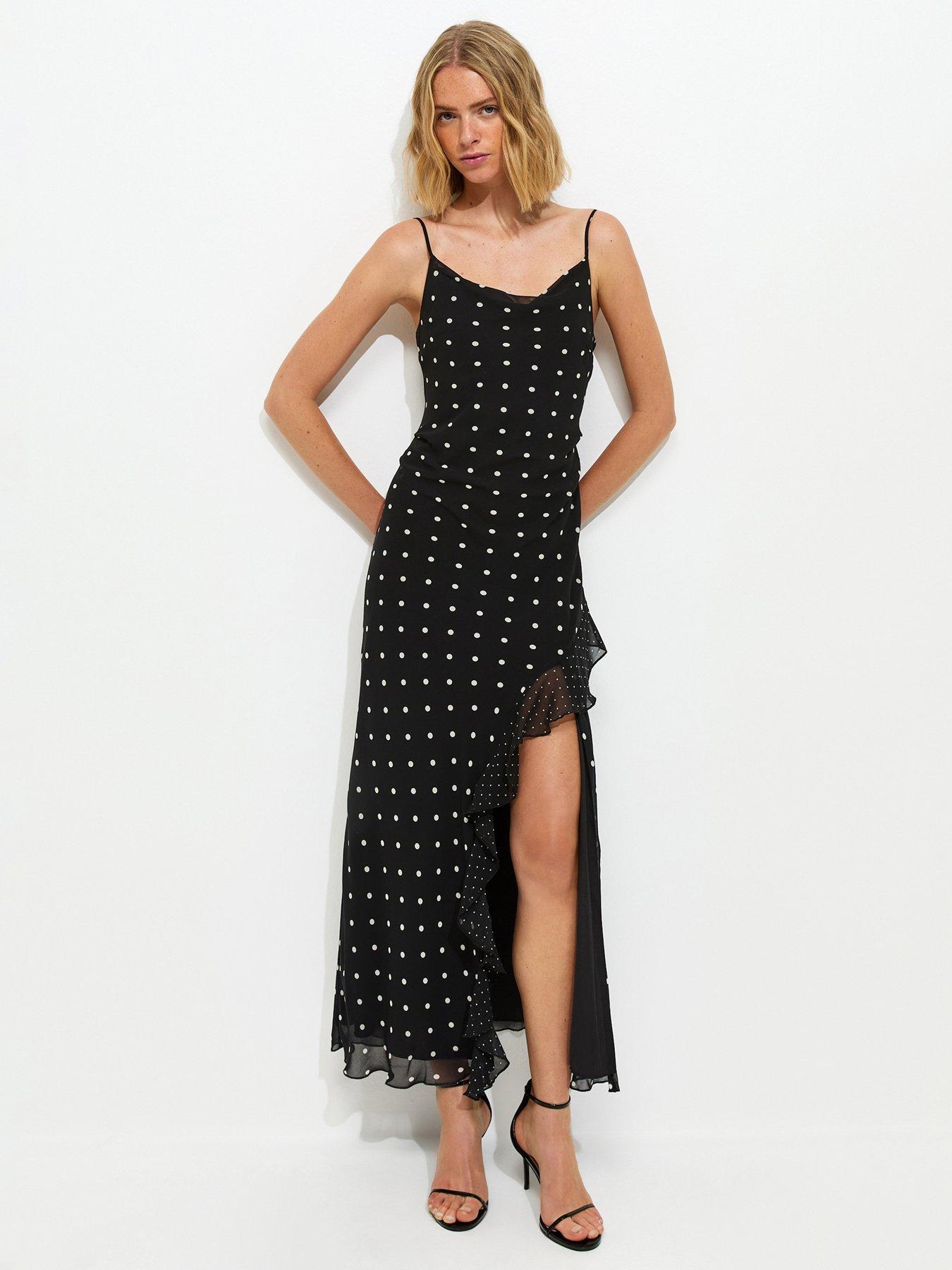 are midi dresses formal One-Shoulder Midi Semi-Formal Dress White / 00