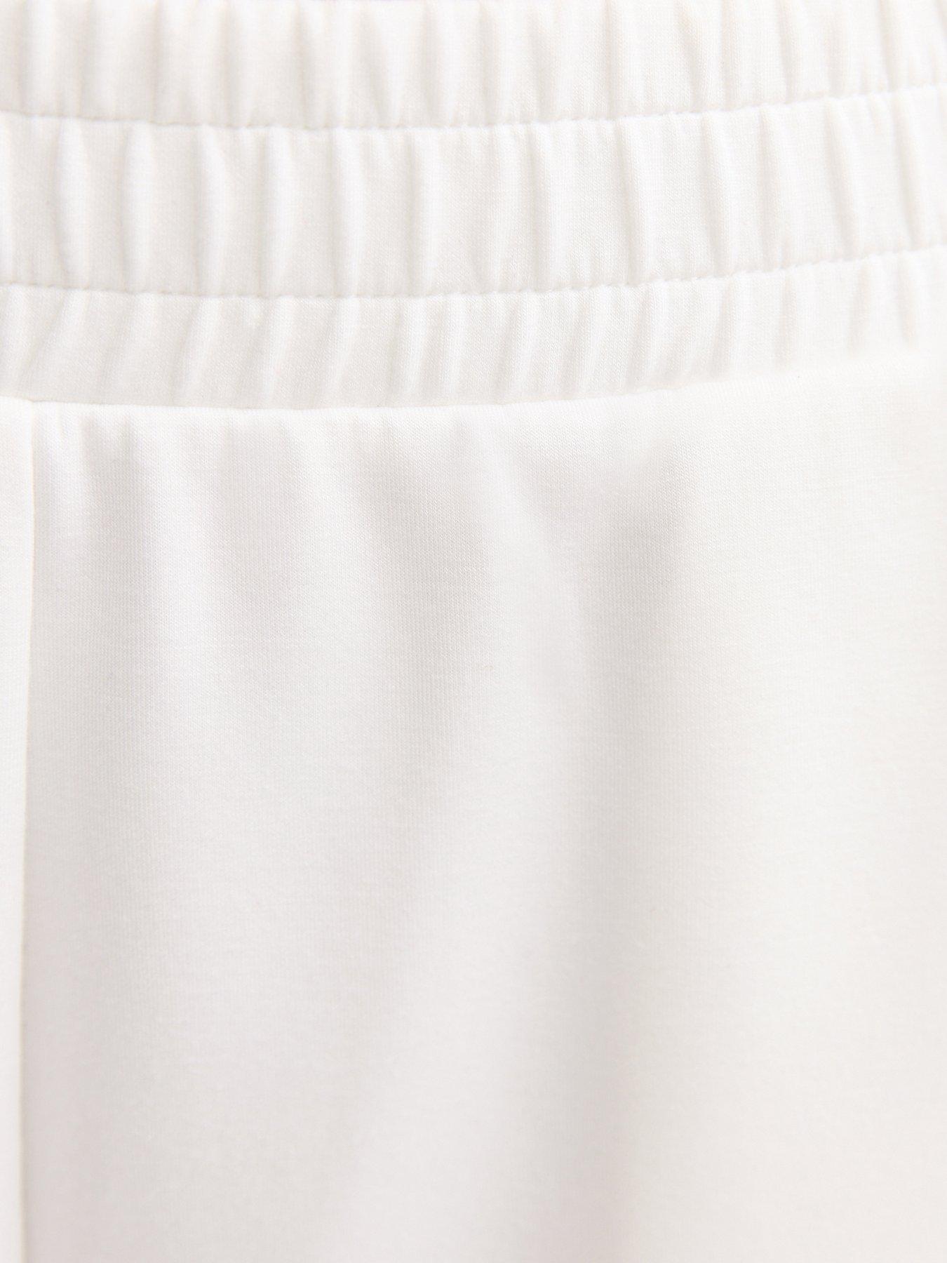 Image 5 of 5 of New Look Cream Premium Jersey Shorts