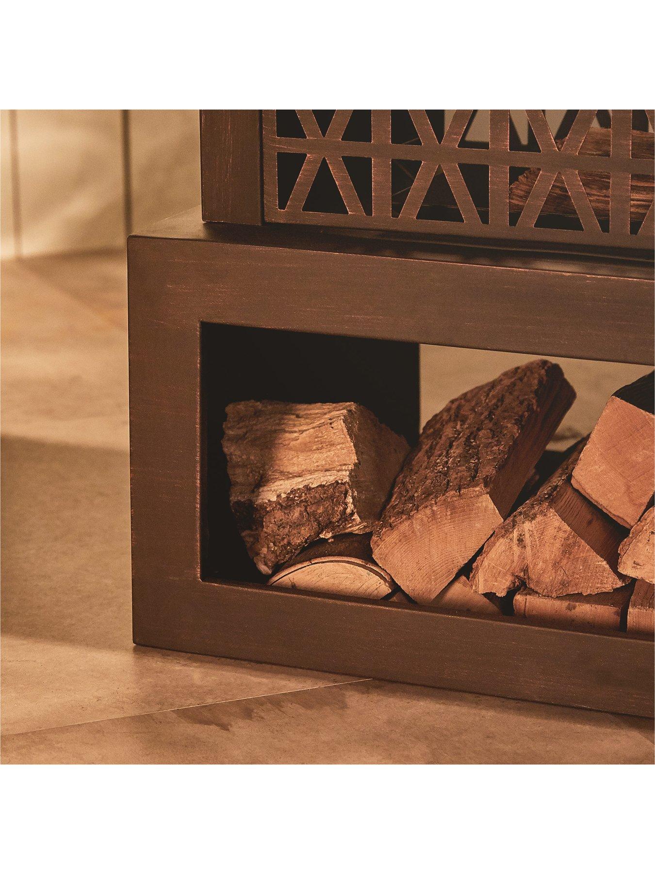 Image 3 of 7 of Vonhaus Outdoor Fireplace