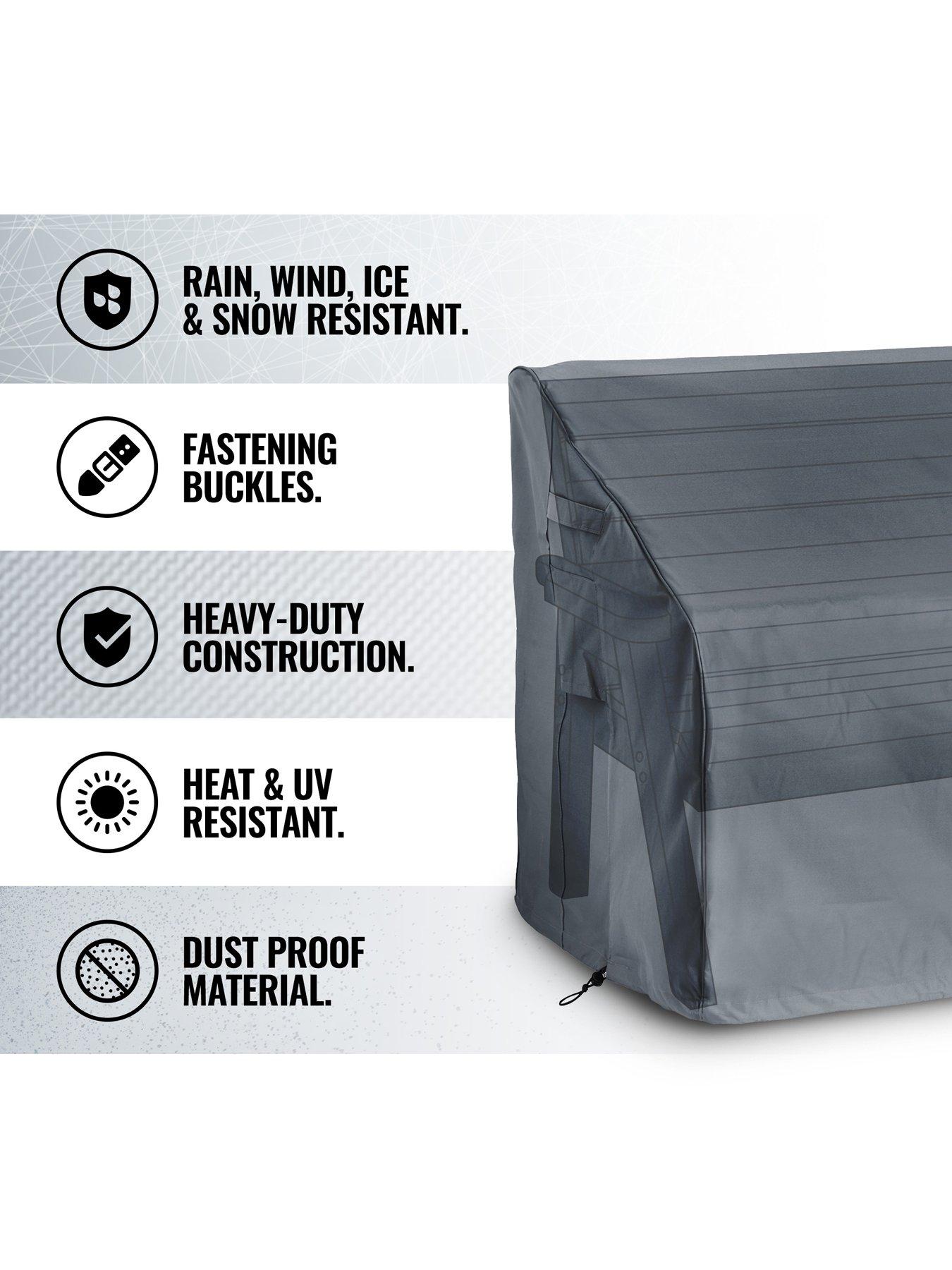Image 6 of 7 of Vonhaus 3 Seater Bench Cover