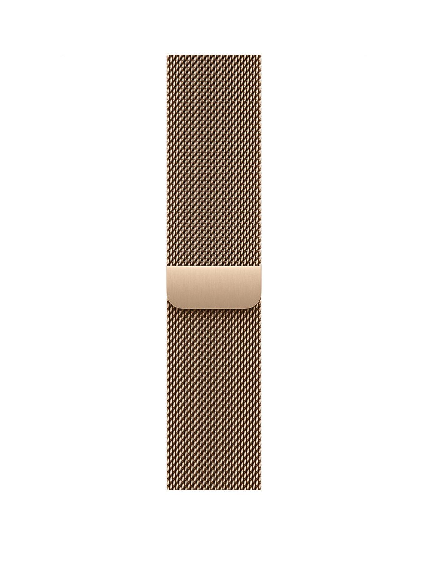 Apple Watch 46mm Gold Milanese Loop - S/M