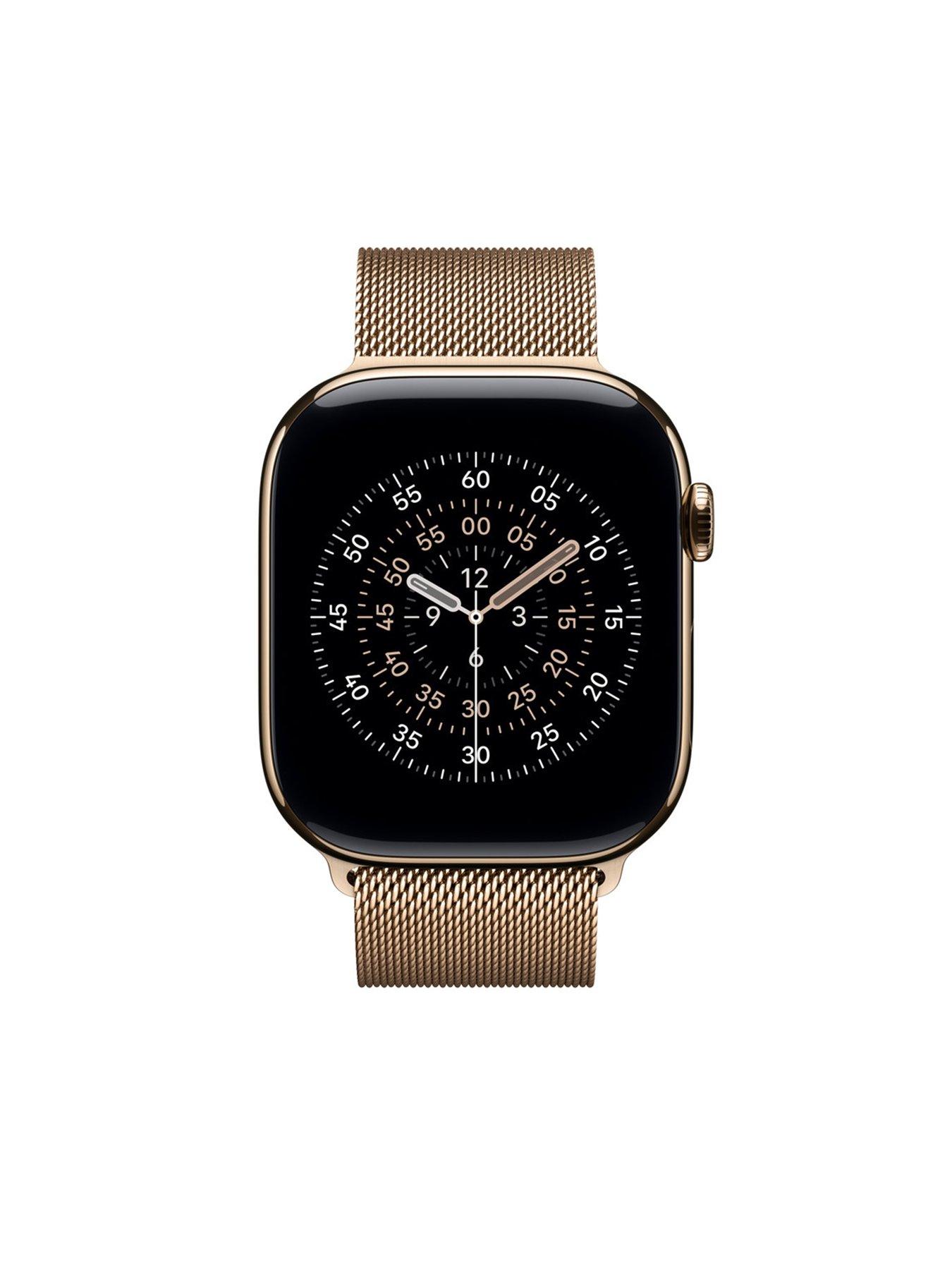Image 2 of 2 of Apple Watch&nbsp;46mm Gold Milanese&nbsp;Loop - S/M