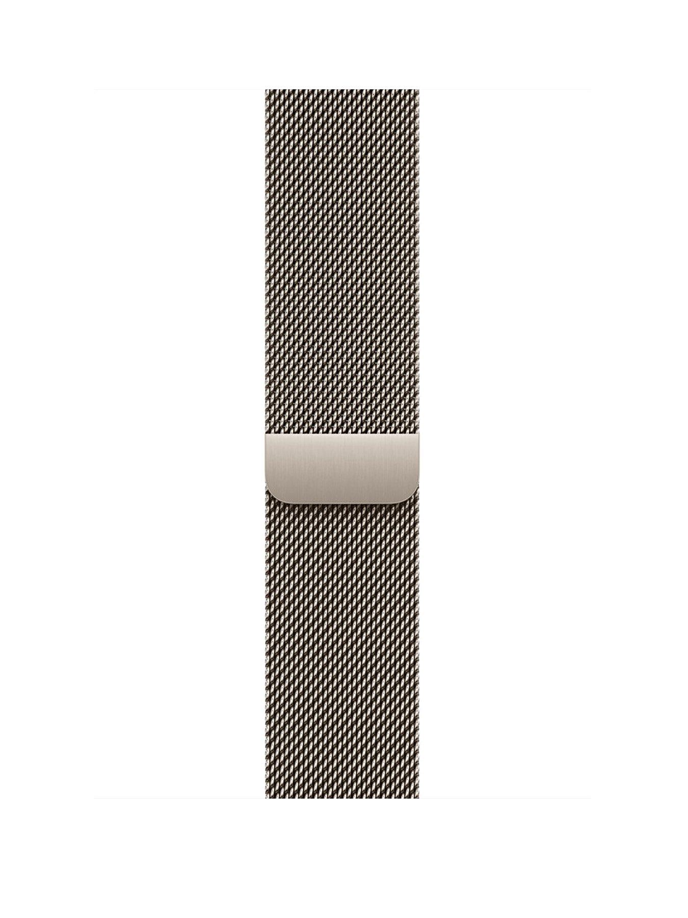 Image 1 of 2 of Apple Watch&nbsp;46mm Natural Milanese&nbsp;Loop - S/M