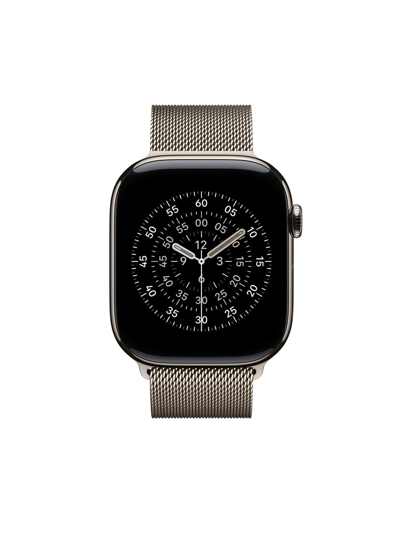 Image 2 of 2 of Apple Watch&nbsp;46mm Natural Milanese&nbsp;Loop - S/M