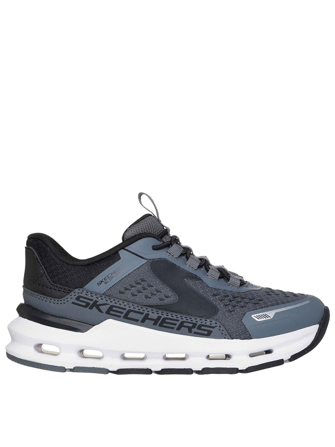 Skechers Kids Glide-step Plus Vista Lane Trainer - Charcoal