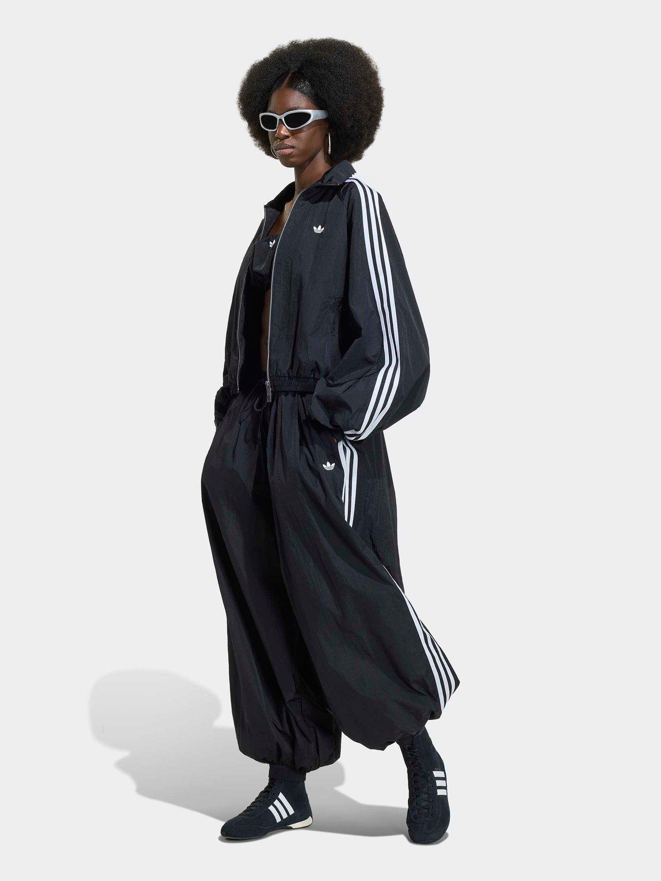 Image 3 of 6 of adidas Originals Womens Balloon Tracksuit Top - Black