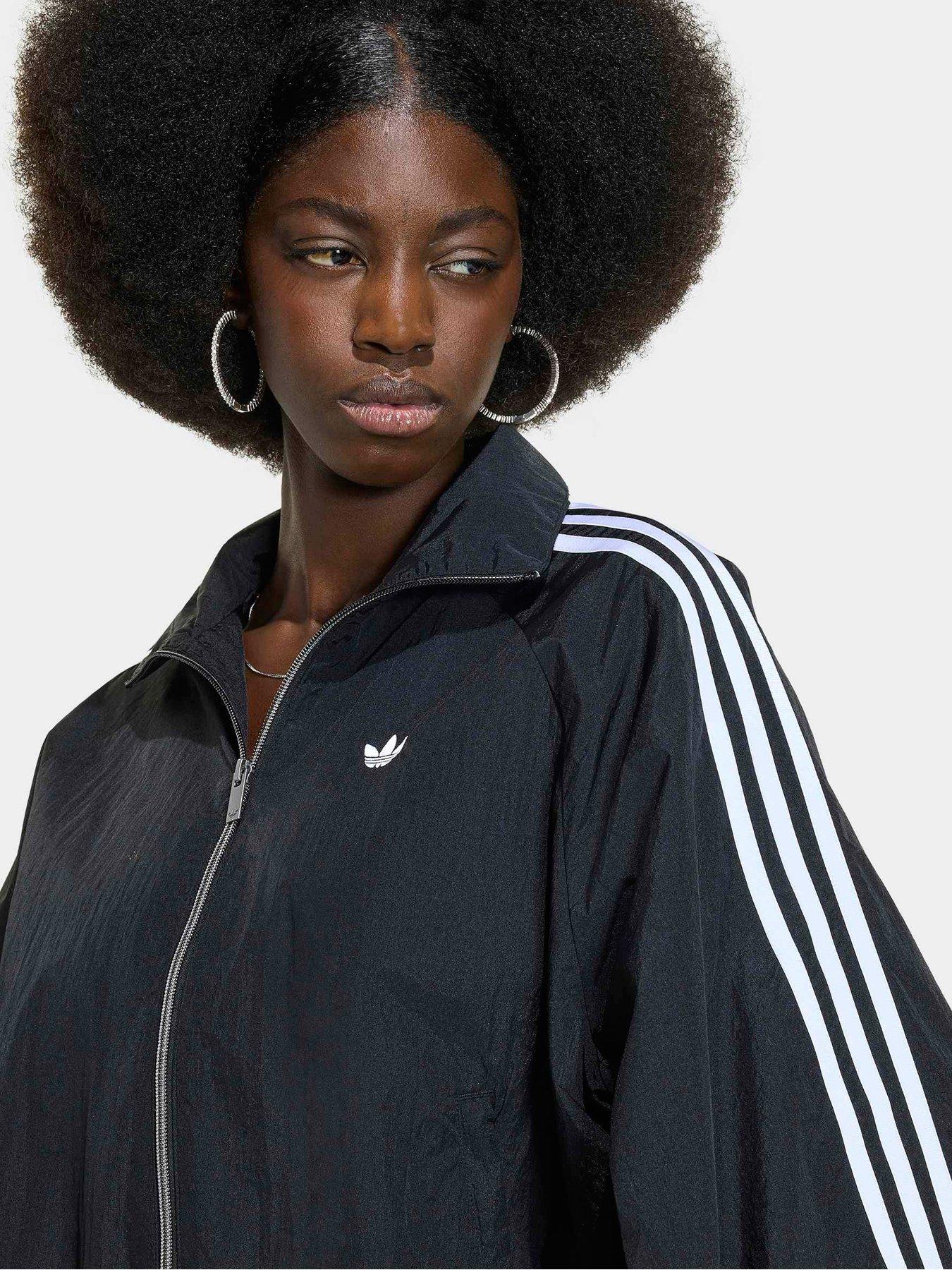 Image 4 of 6 of adidas Originals Womens Balloon Tracksuit Top - Black