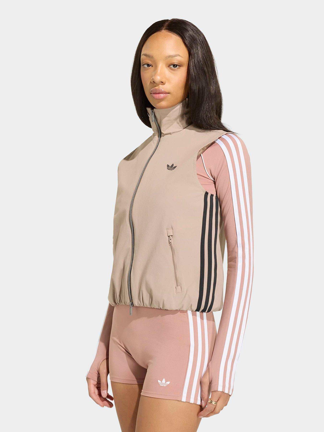 adidas Originals Womens Sleevless Track Top - Brown