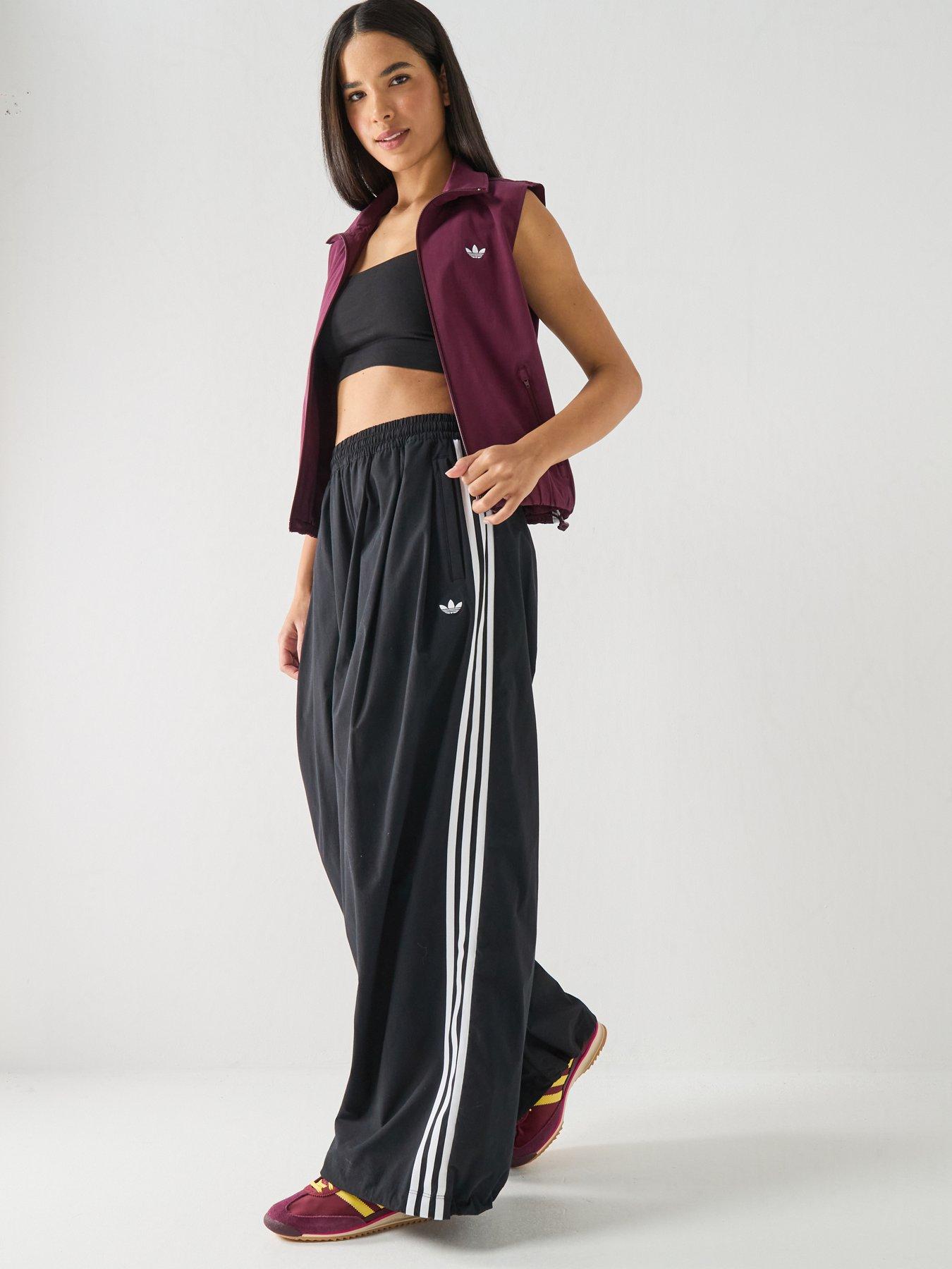Image 6 of 6 of adidas Originals Womens Sleevless Track Top - Maroon