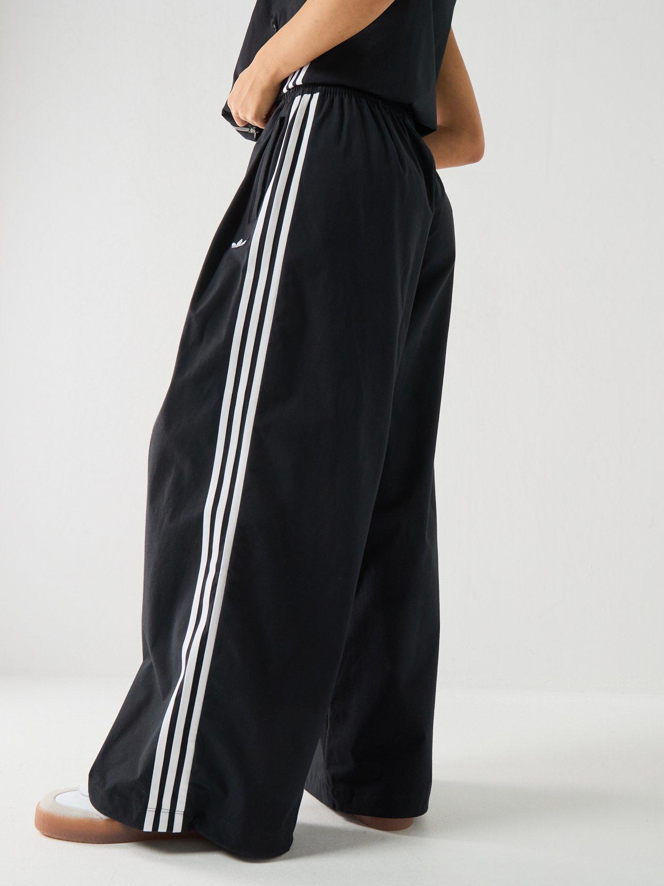 adidas Originals Womens Pleated Track Bottoms - Black | Very