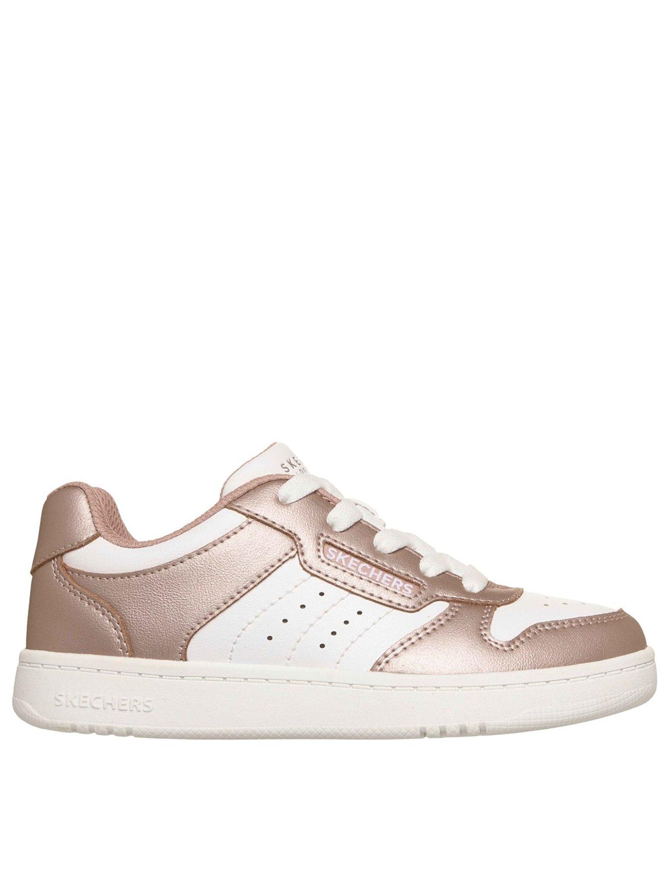 Image 1 of 2 of Skechers Kids Quick Street Trainer - Rose Gold