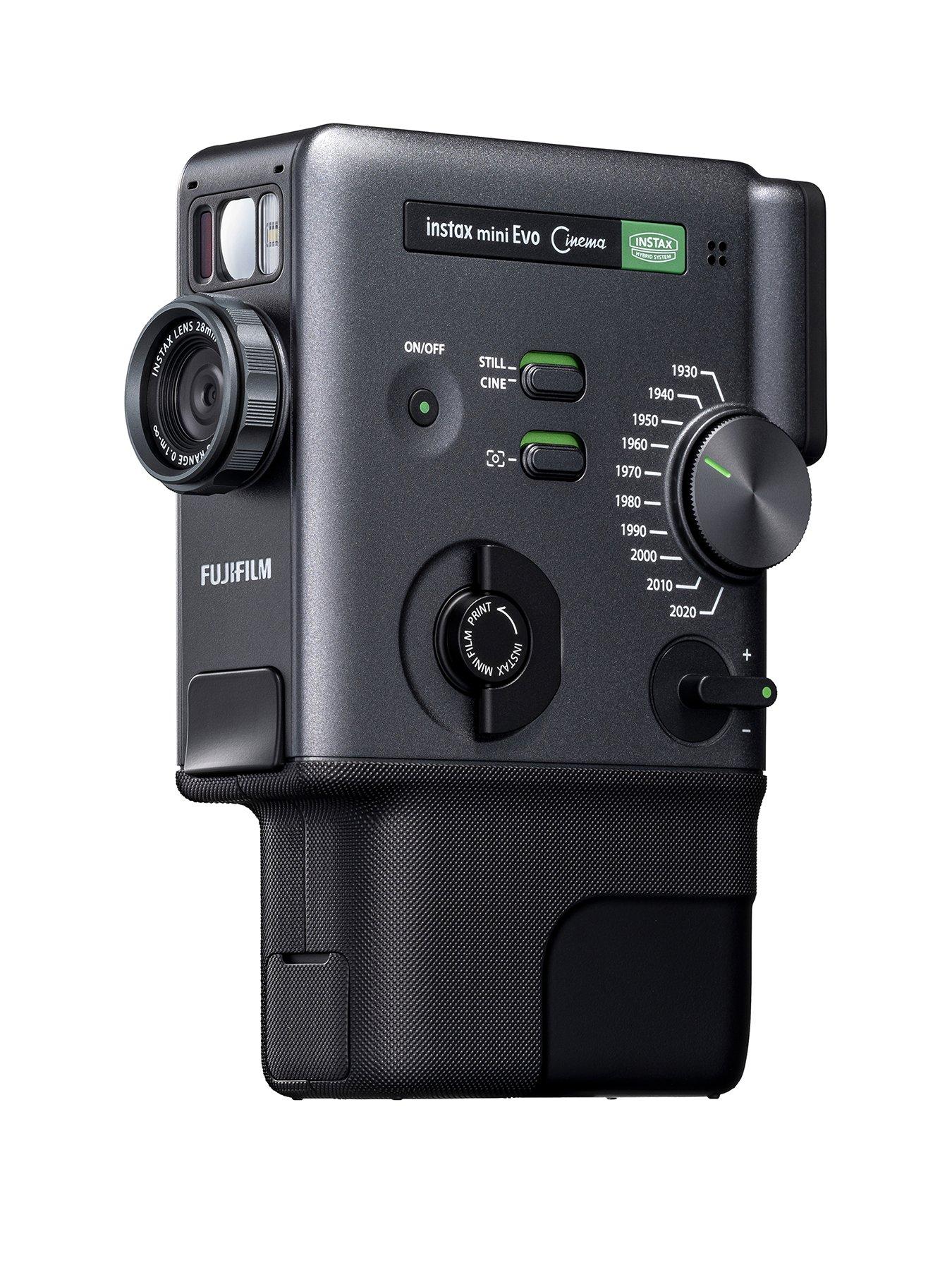 Fujifilm Instax Mini Evo Cinema Hybrid Instant Camera (Camera Only) - Black