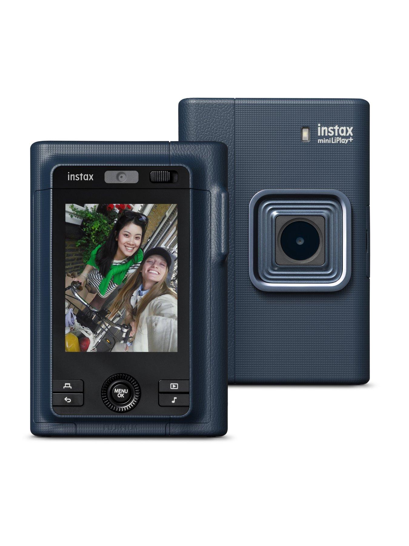 Image 2 of 4 of Fujifilm Instax Mini LiPlay Plus Hybrid Instant Camera (Navy)&nbsp;+ 20 Shot Film Pack