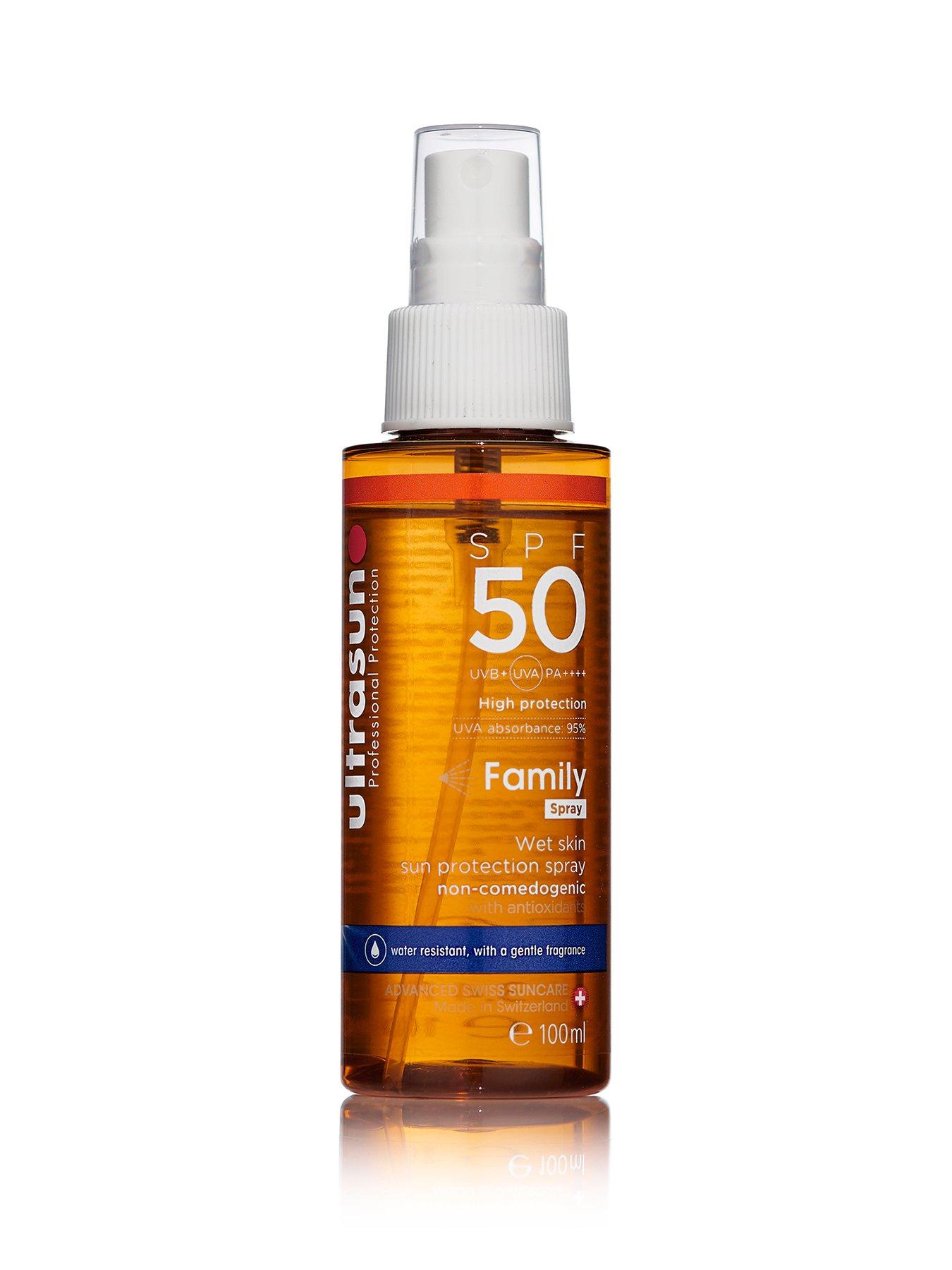 Ultrasun Family Wet Skin Spray Spf50 100Ml