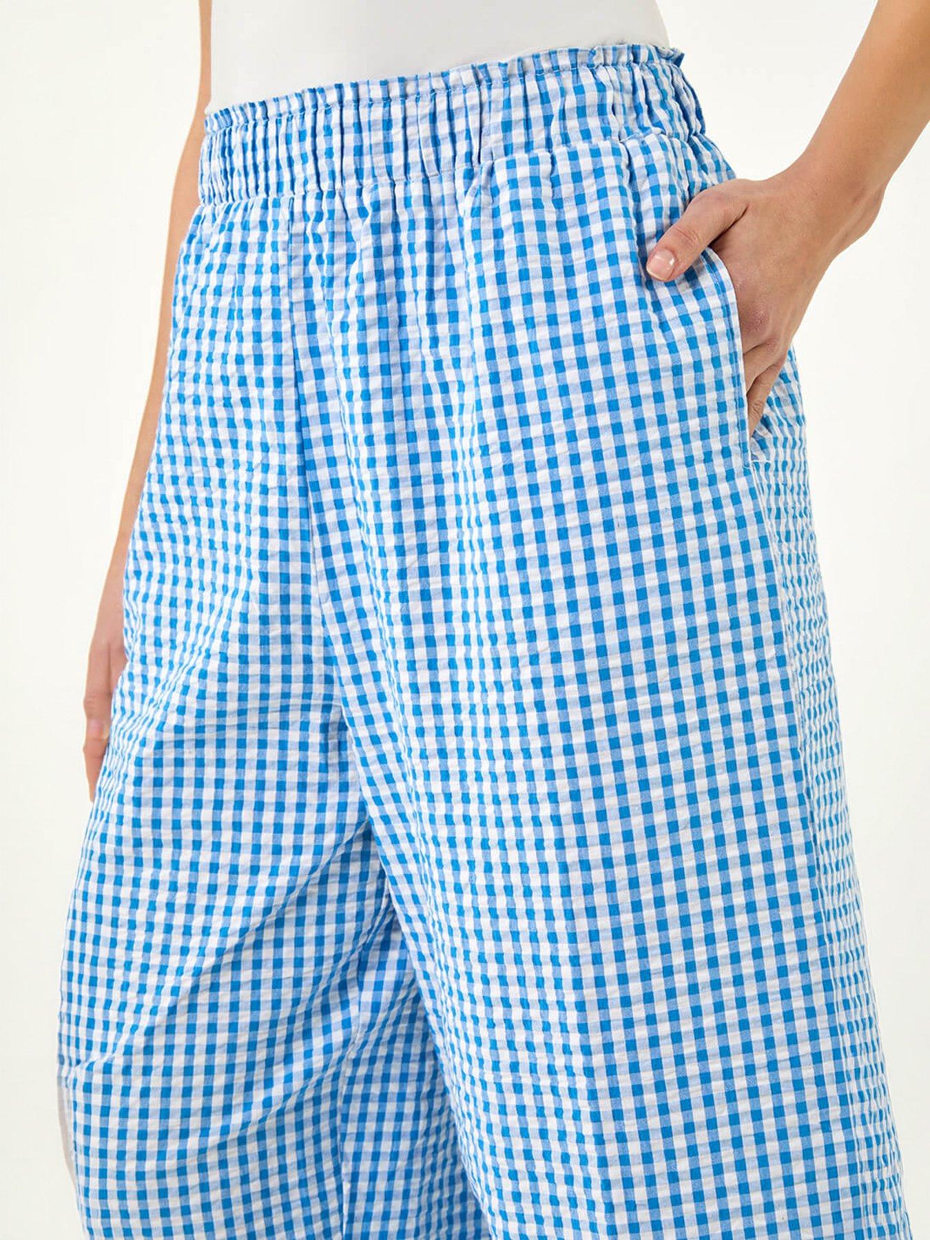 Image 3 of 5 of Roman Dusk Gingham Culottes