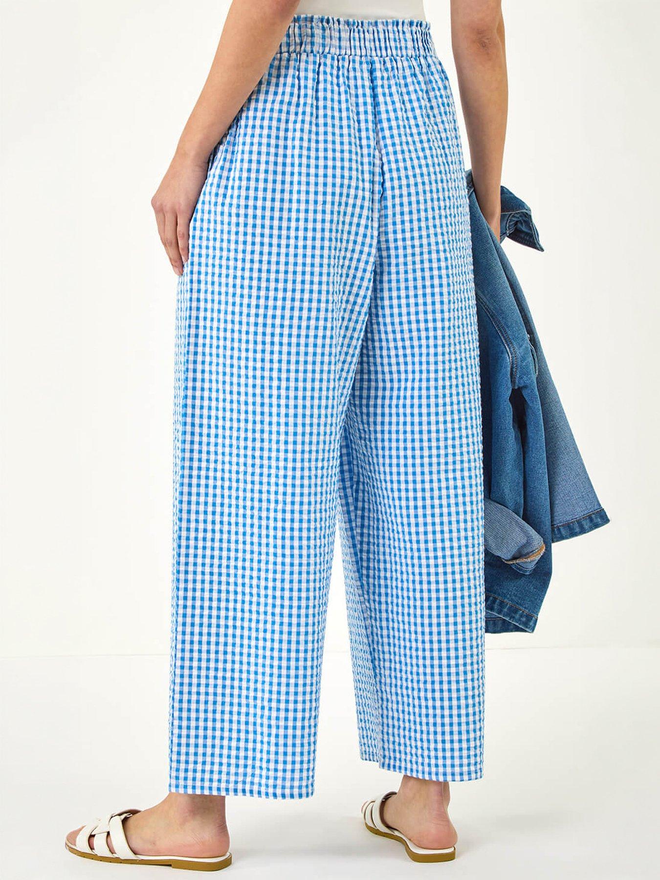 Image 5 of 5 of Roman Dusk Gingham Culottes