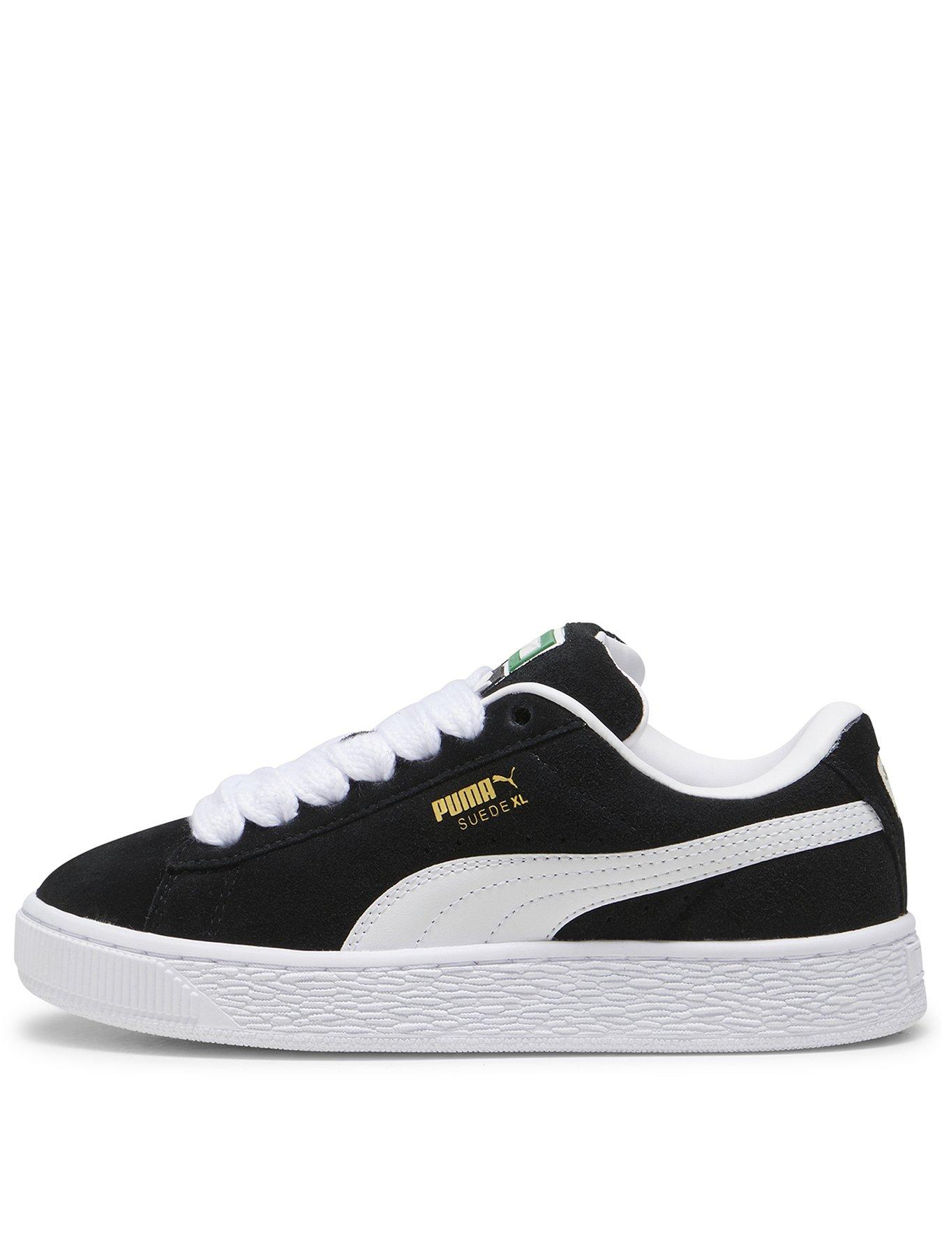 Puma Juniors Suede Xl Jr Trainers - Black