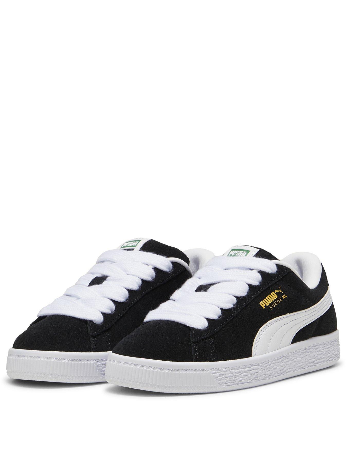 Image 2 of 6 of Puma Kids Suede Xl PS Trainers - Black