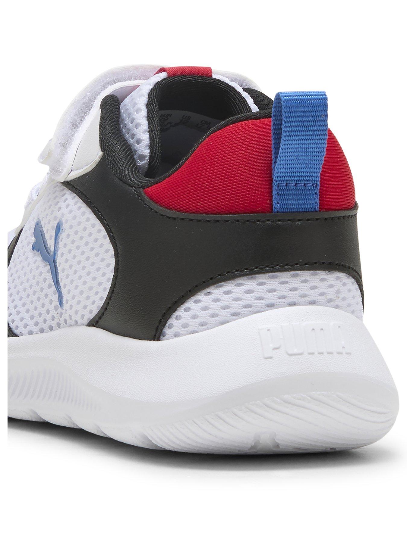 Image 3 of 6 of Puma Kids Fun Racer 2 AC PS Trainers - Black/White