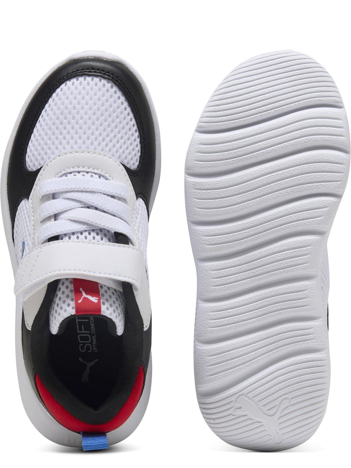 Image 4 of 6 of Puma Kids Fun Racer 2 AC PS Trainers - Black/White
