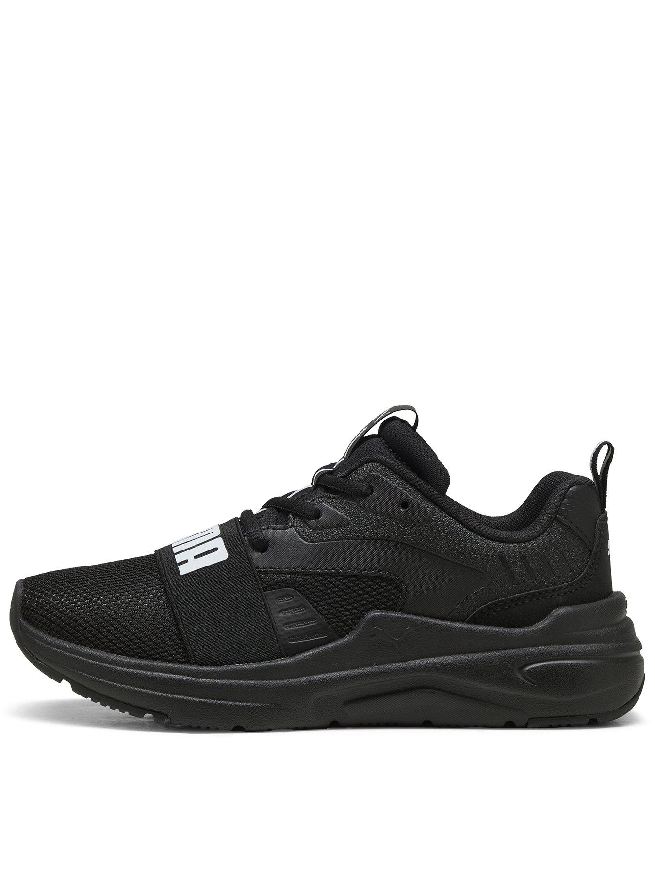 Image 1 of 6 of Puma Juniors Softride Wired 2 Jr Trainers - Black