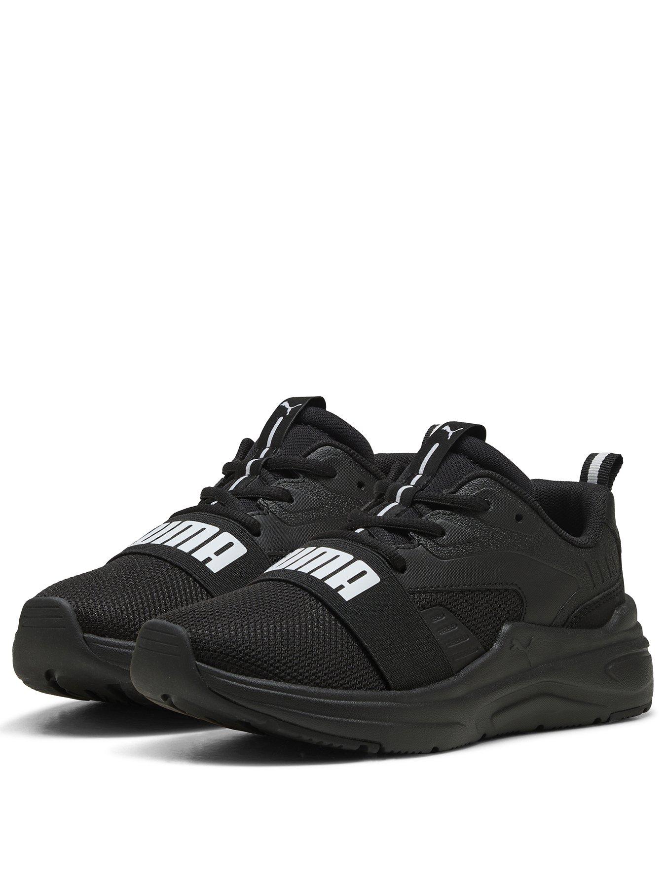 Image 2 of 6 of Puma Juniors Softride Wired 2 Jr Trainers - Black