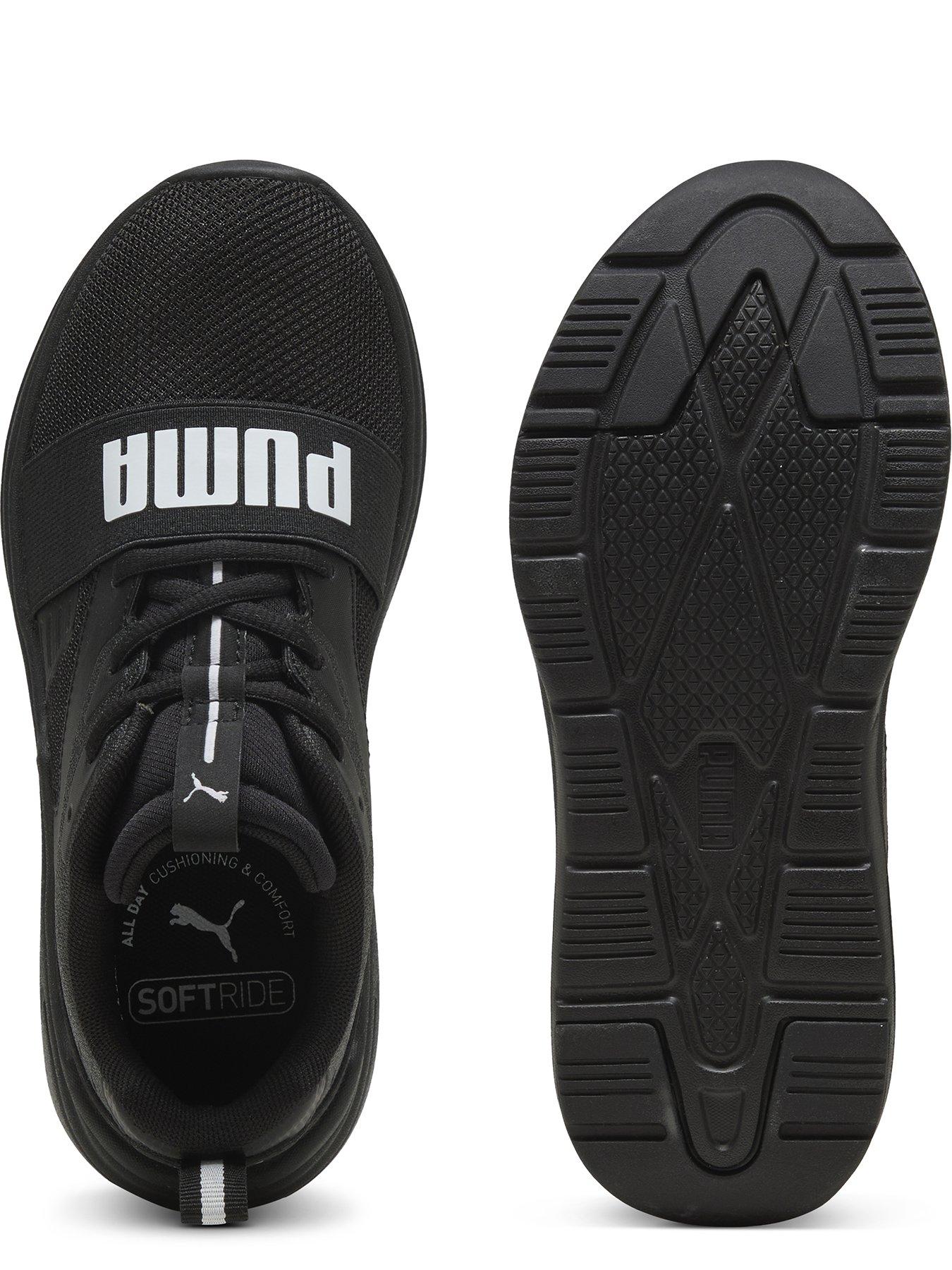 Image 4 of 6 of Puma Juniors Softride Wired 2 Jr Trainers - Black