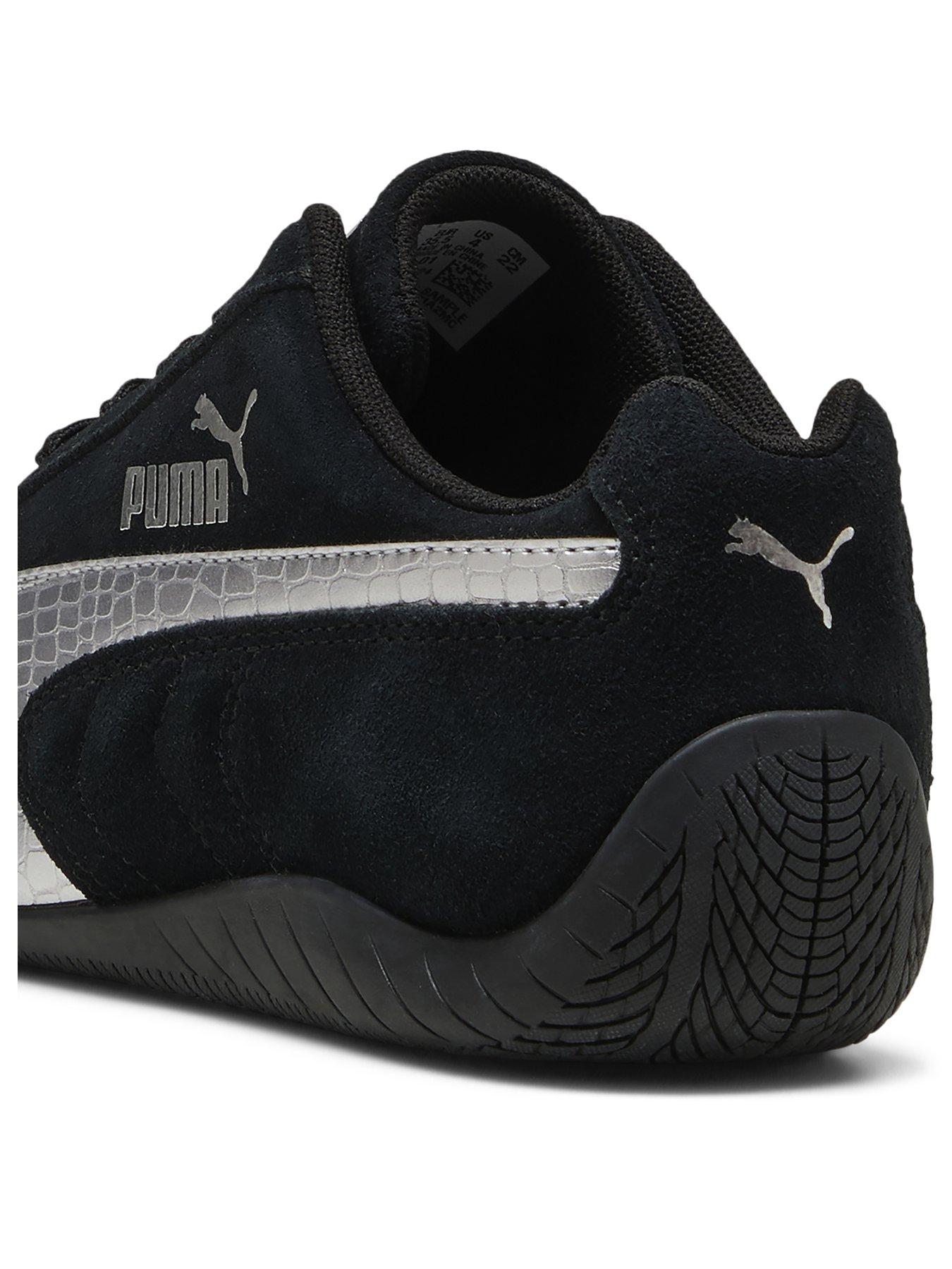 Image 3 of 6 of Puma Juniors Speedcat Metallic Safari Jr Trainers - Black