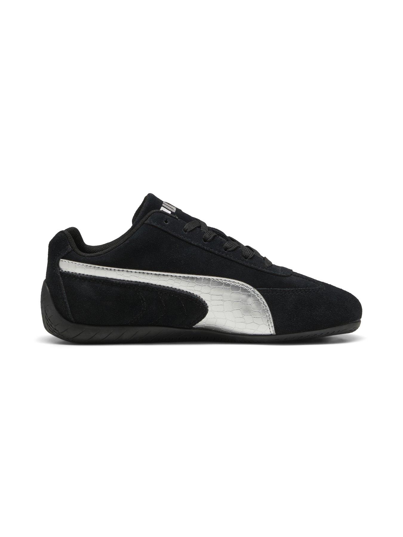 Image 5 of 6 of Puma Juniors Speedcat Metallic Safari Jr Trainers - Black