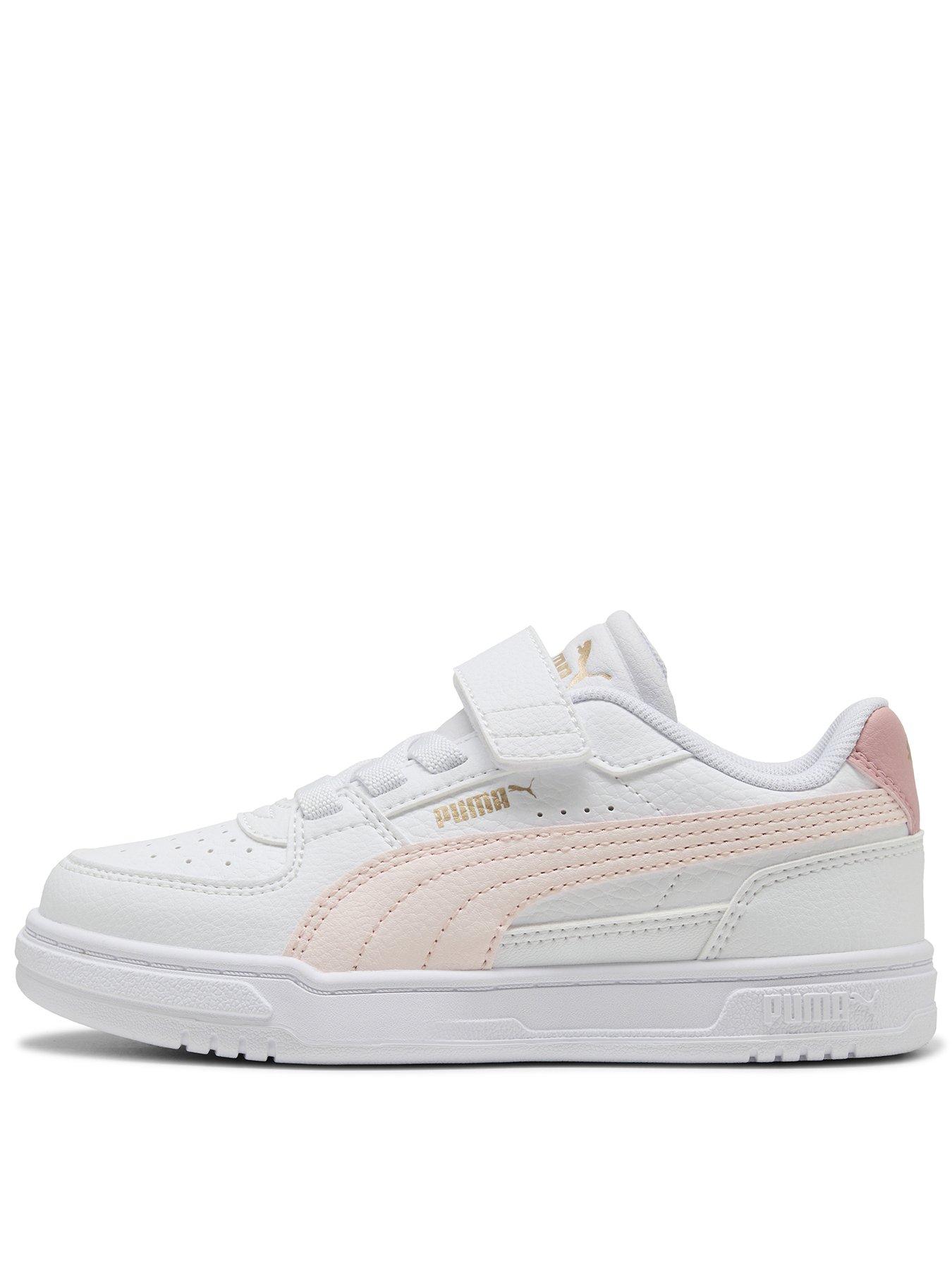 Puma Kids Caven III Ac Ps, White, Size 12 Younger