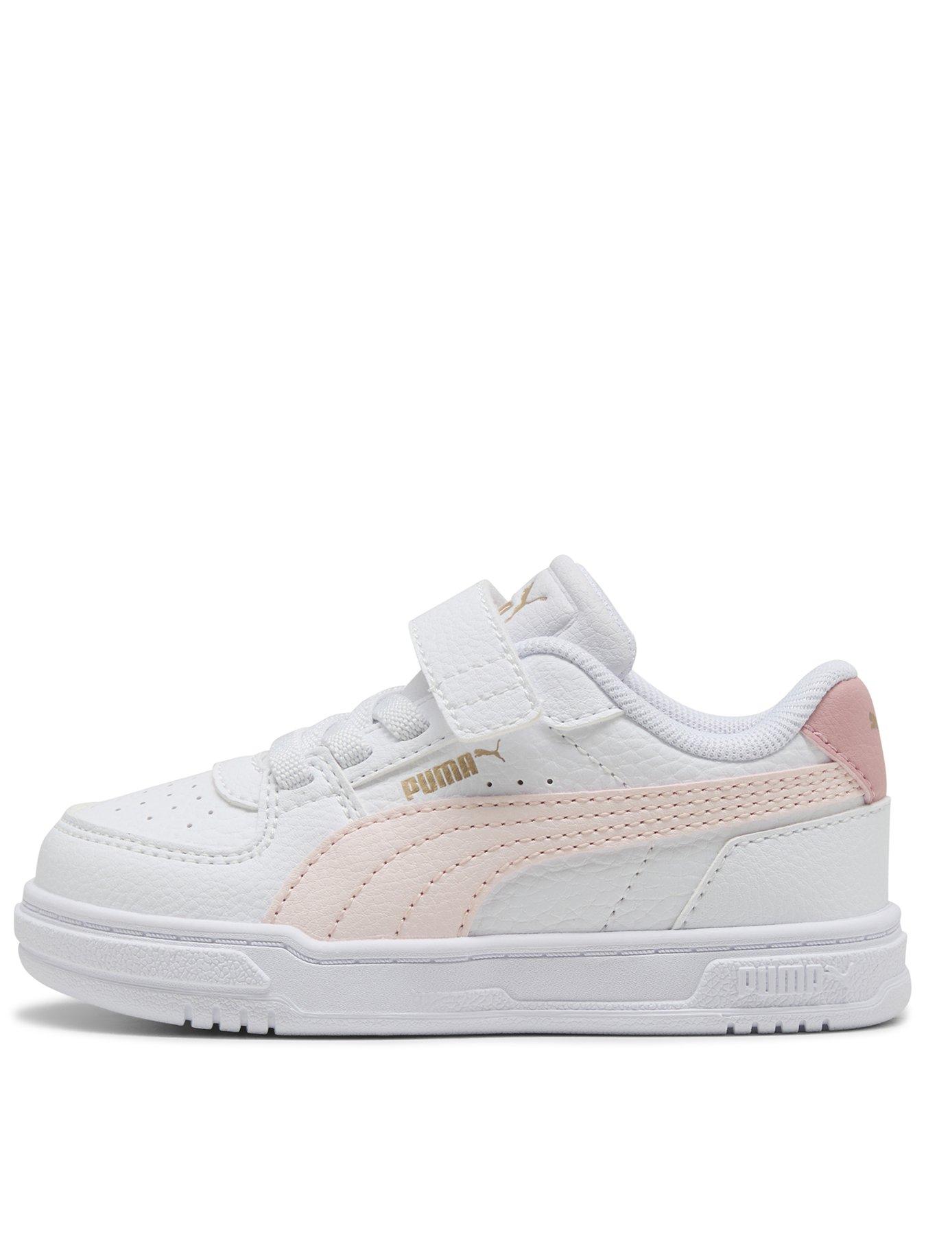 Puma Infants Caven III AC Infant Trainers - White