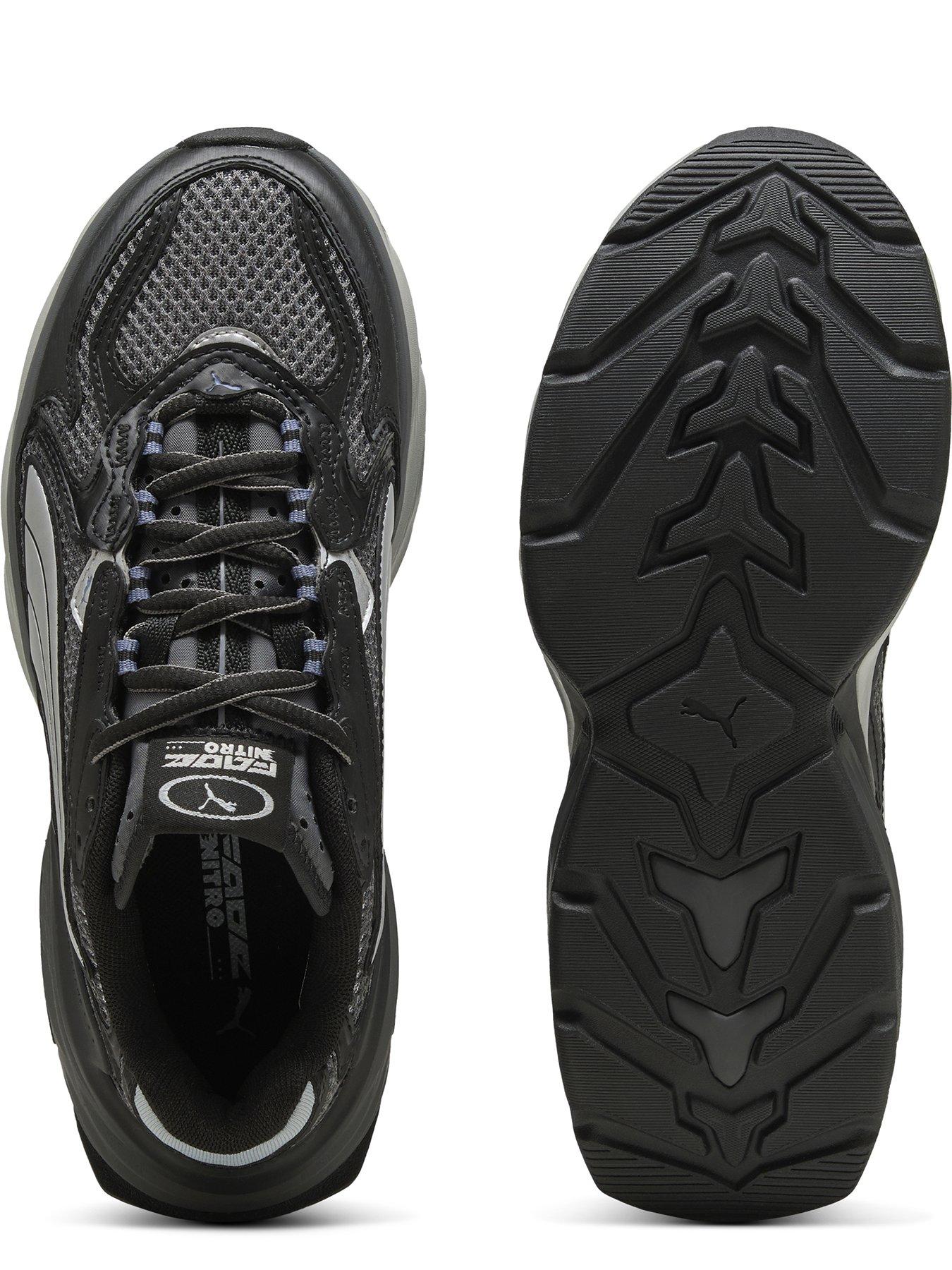 Image 4 of 6 of Puma Juniors Fade Nitro Long Sleeve Jr Trainers - Black