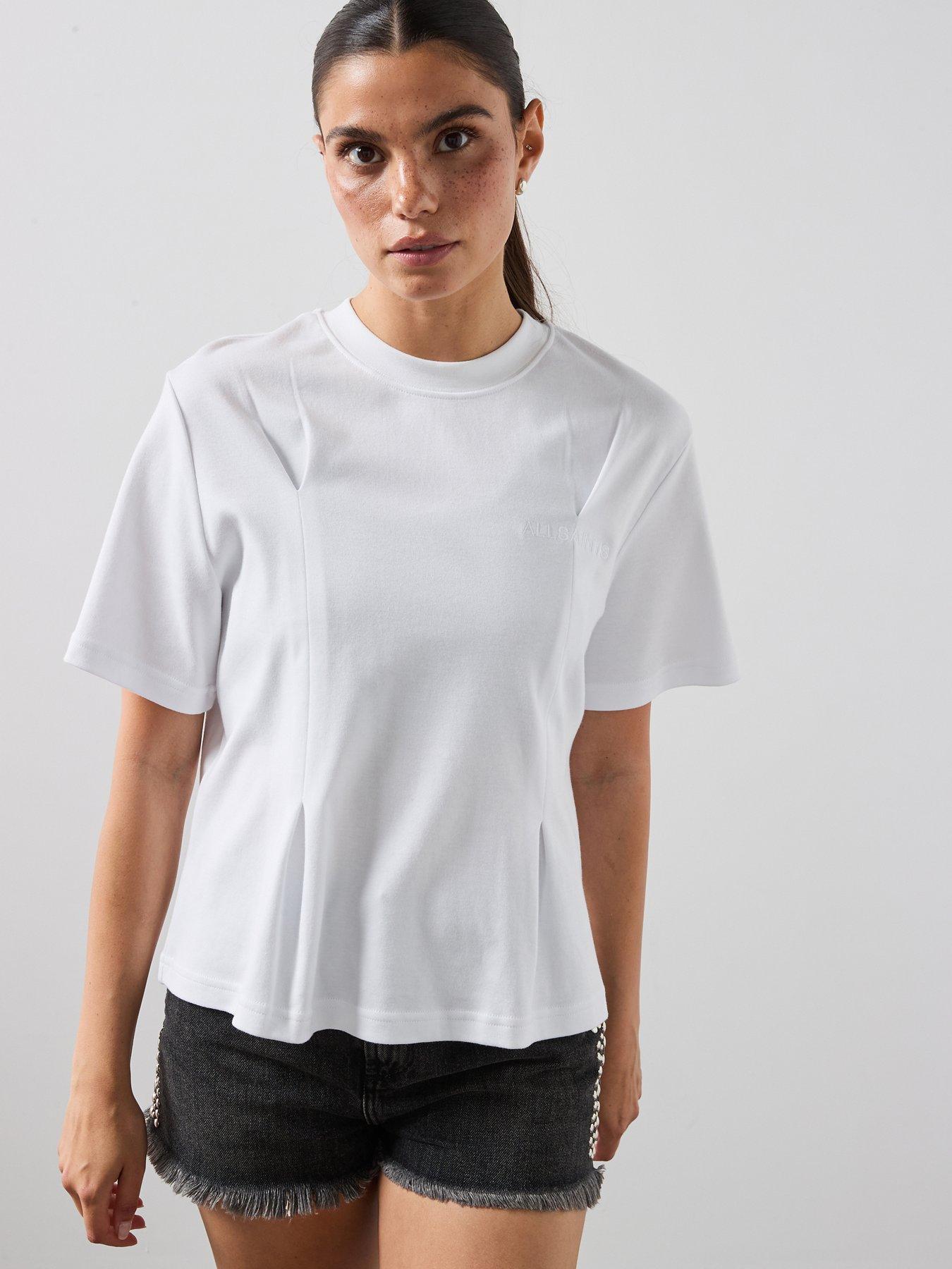 AllSaints Sofia Lisa T-Shirt, White, Size Xs, Women
