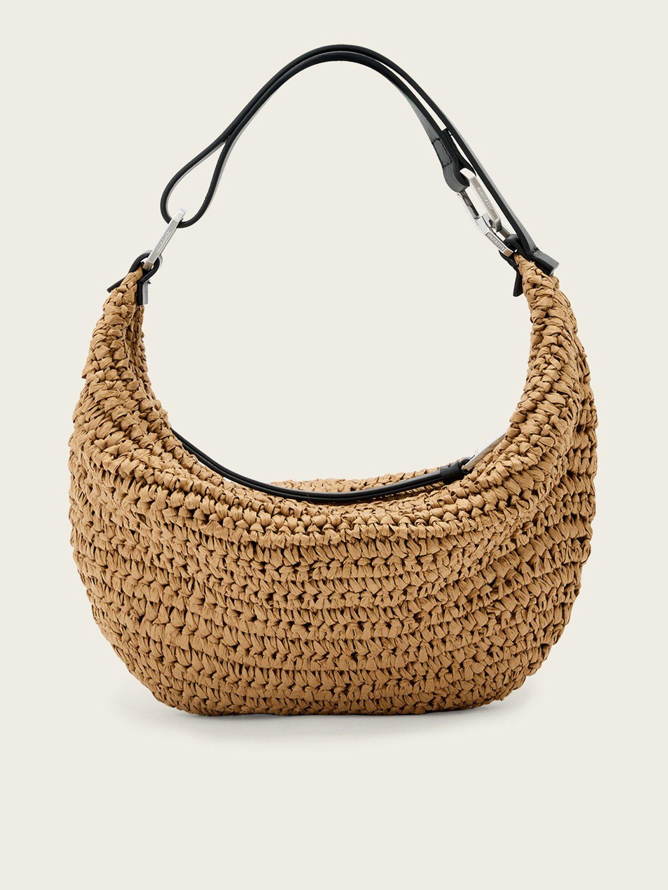 AllSaints Luna Micro Paperbag - Brown
