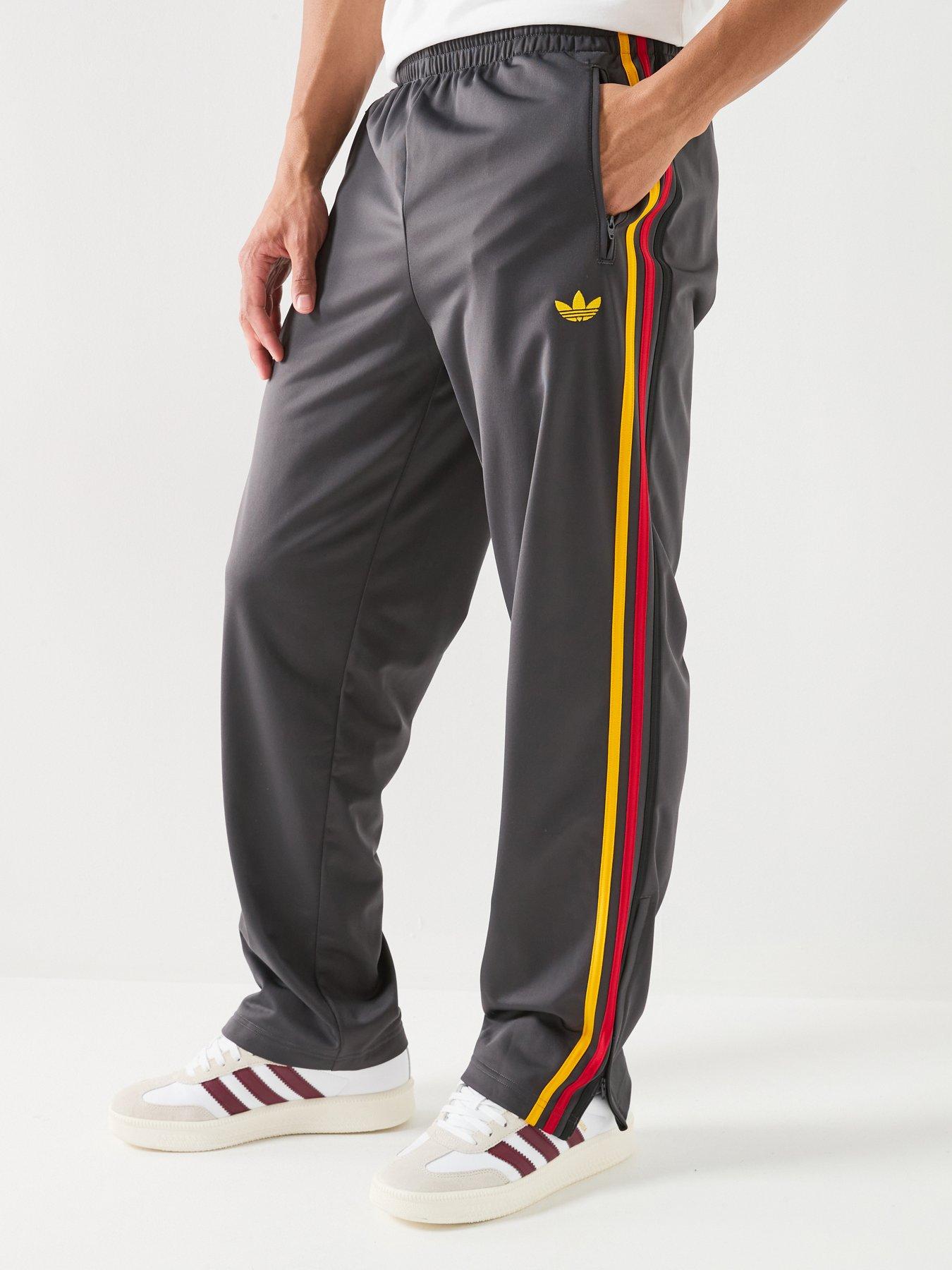 adidas Originals Mens Firebird Tracksuit Pants, Black, Size Xl, Men