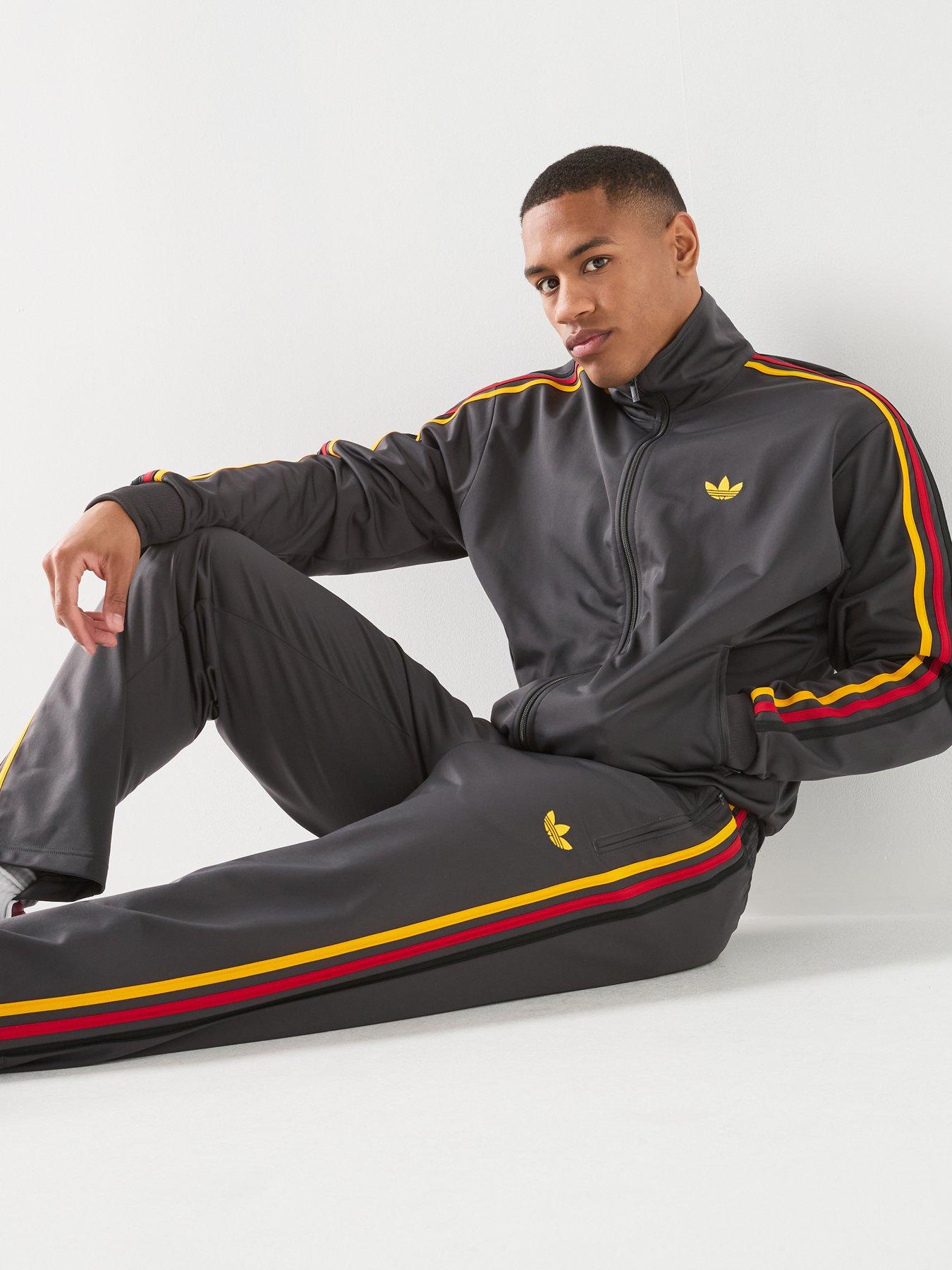 Image 3 of 6 of adidas Originals Mens Firebird Tracksuit Pants - Black