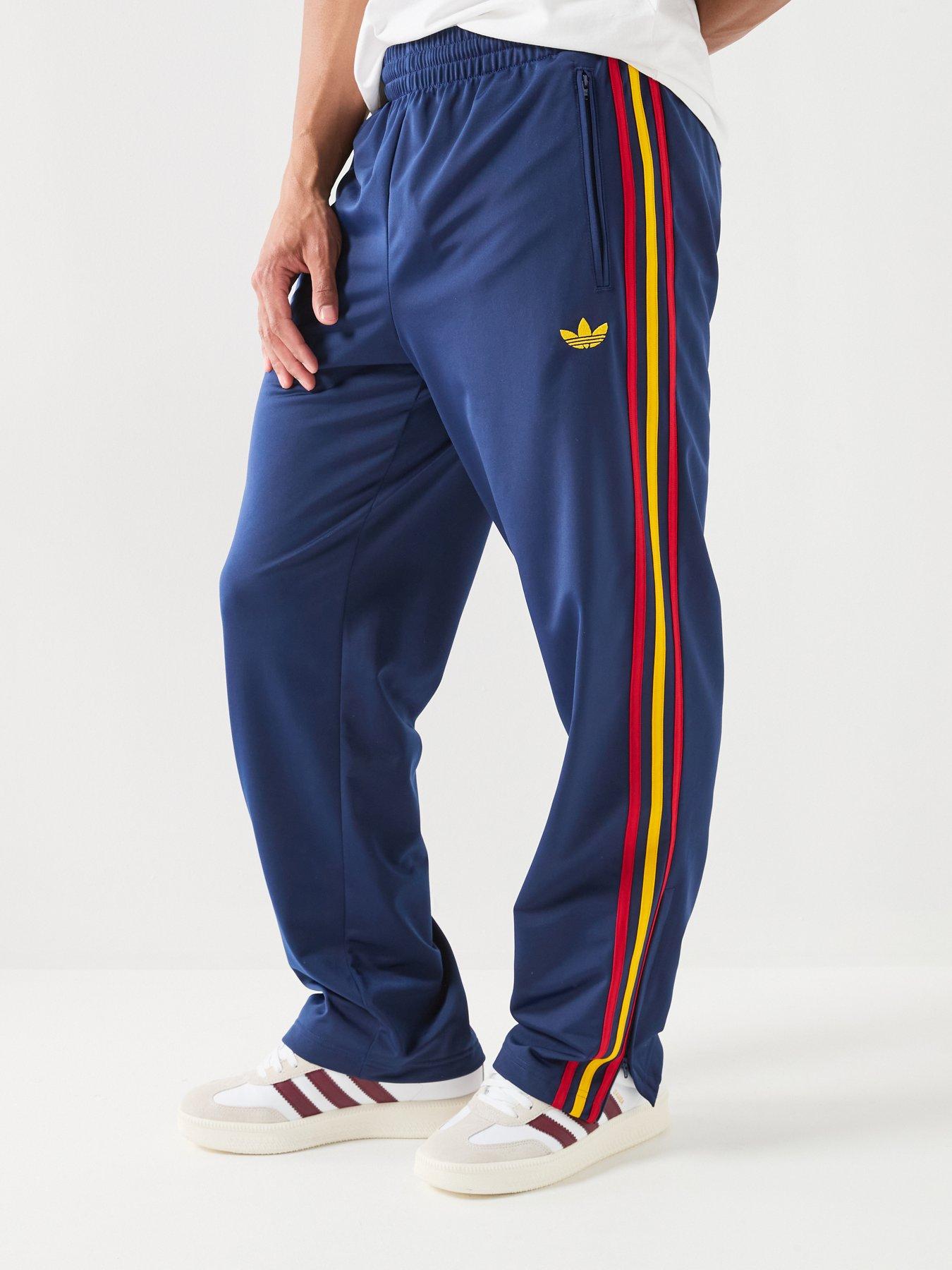 adidas Originals Mens Firebird Tracksuit Pants, Blue, Size Xl, Men