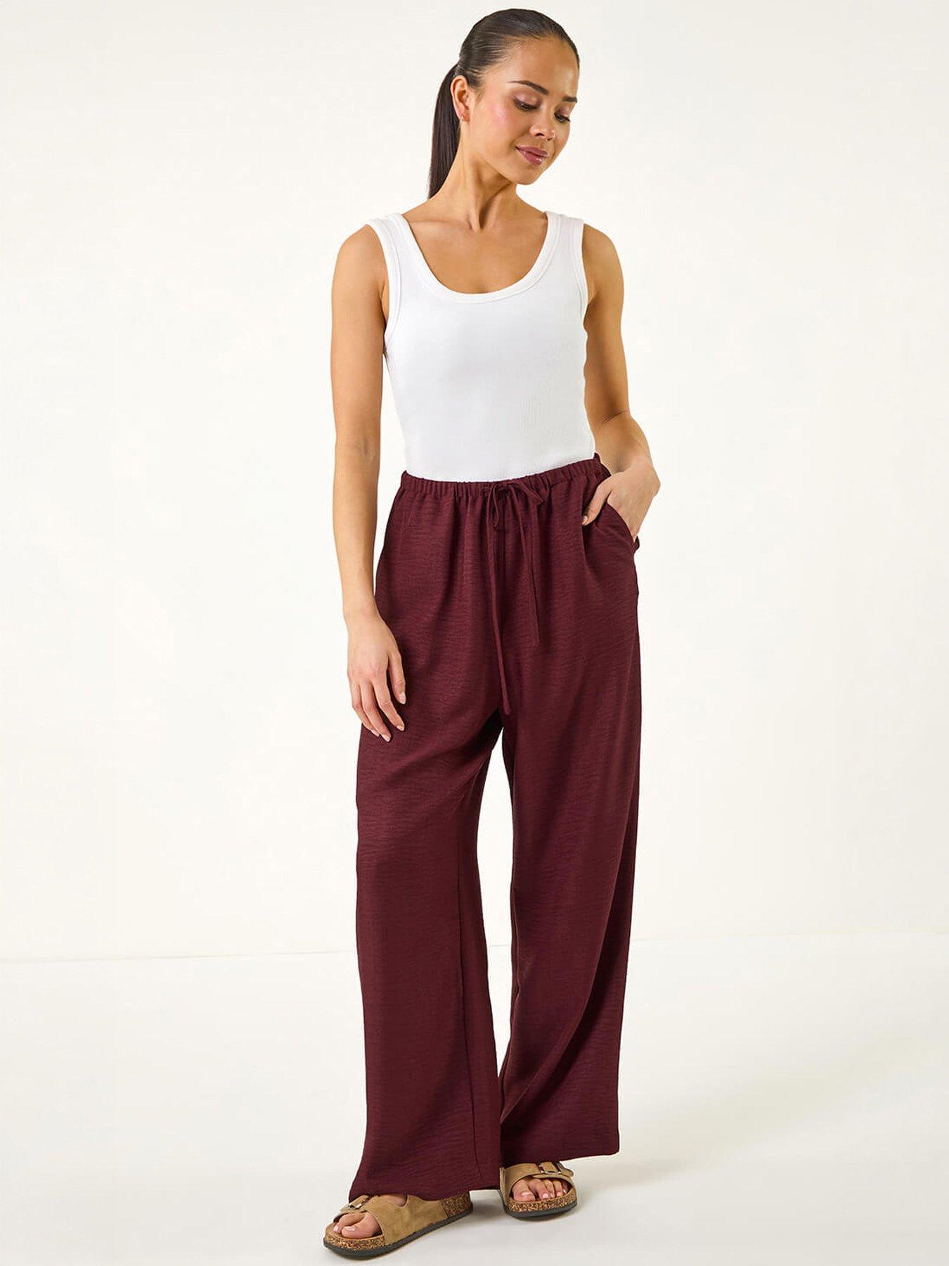 Roman Petite Pull On Woven Trouser