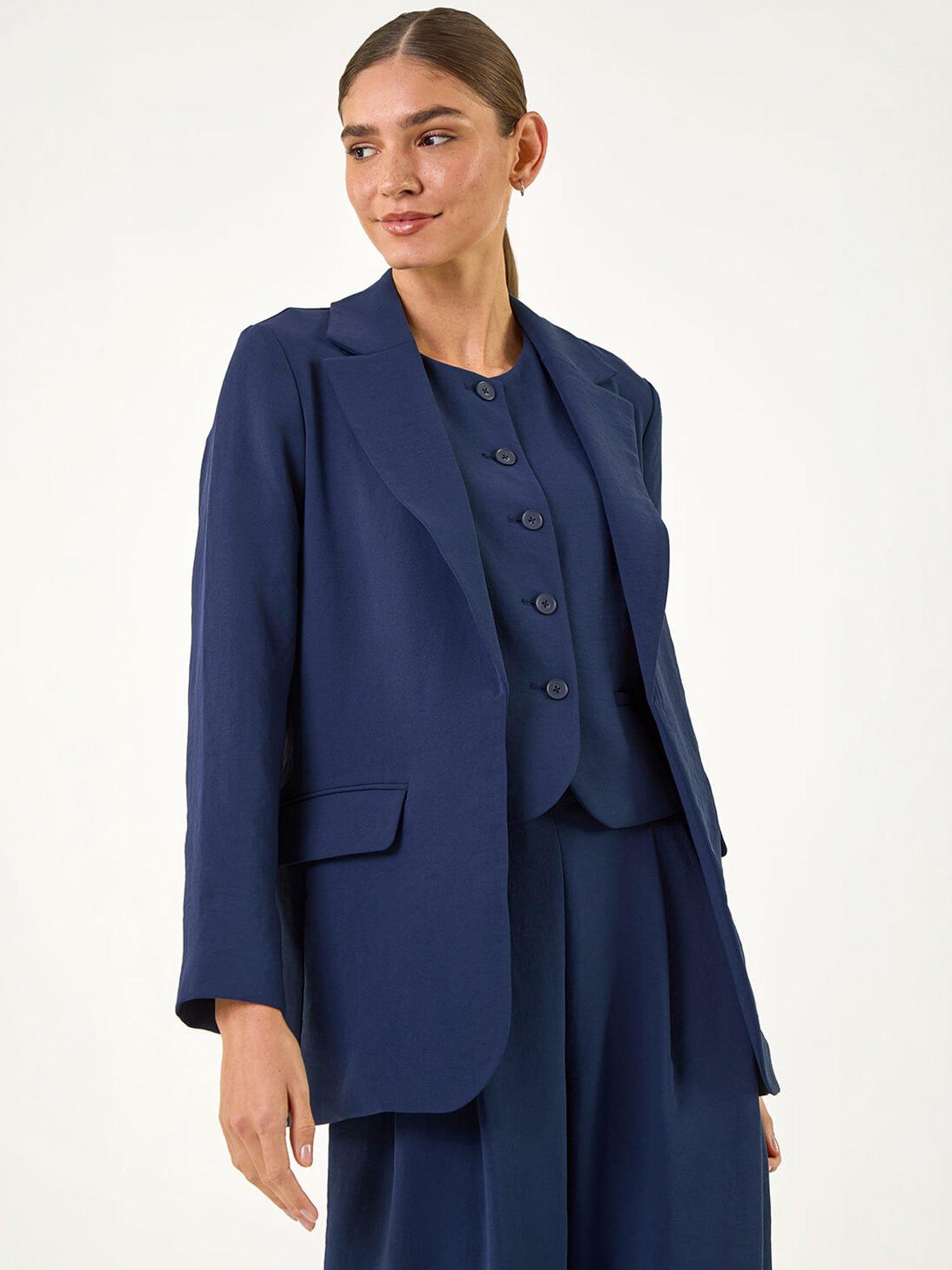 Image 3 of 5 of Roman Lightweight Relaxed Blazer