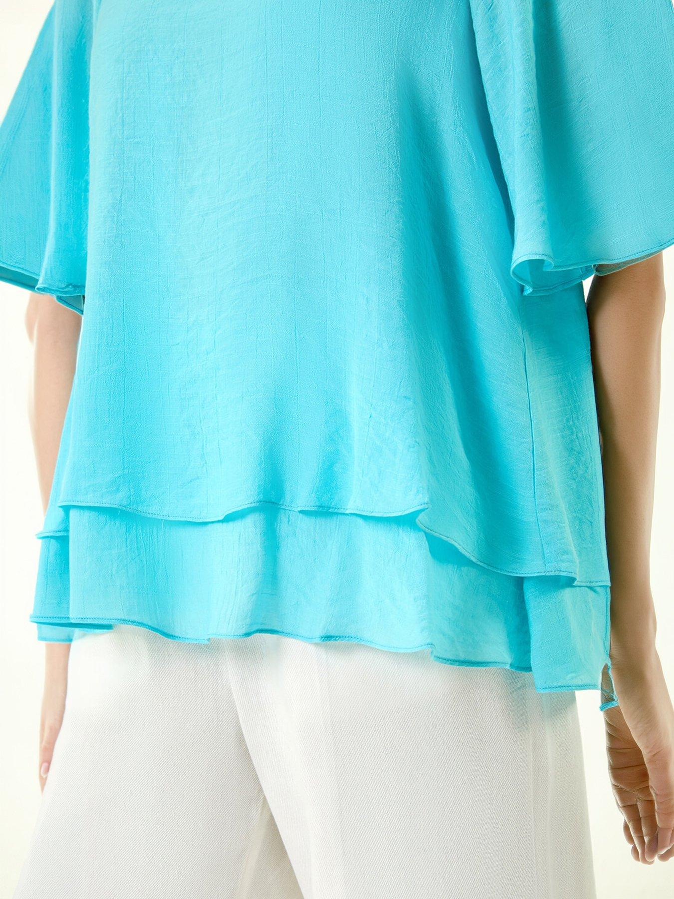 Image 2 of 5 of Roman Double Layered Tunic Top