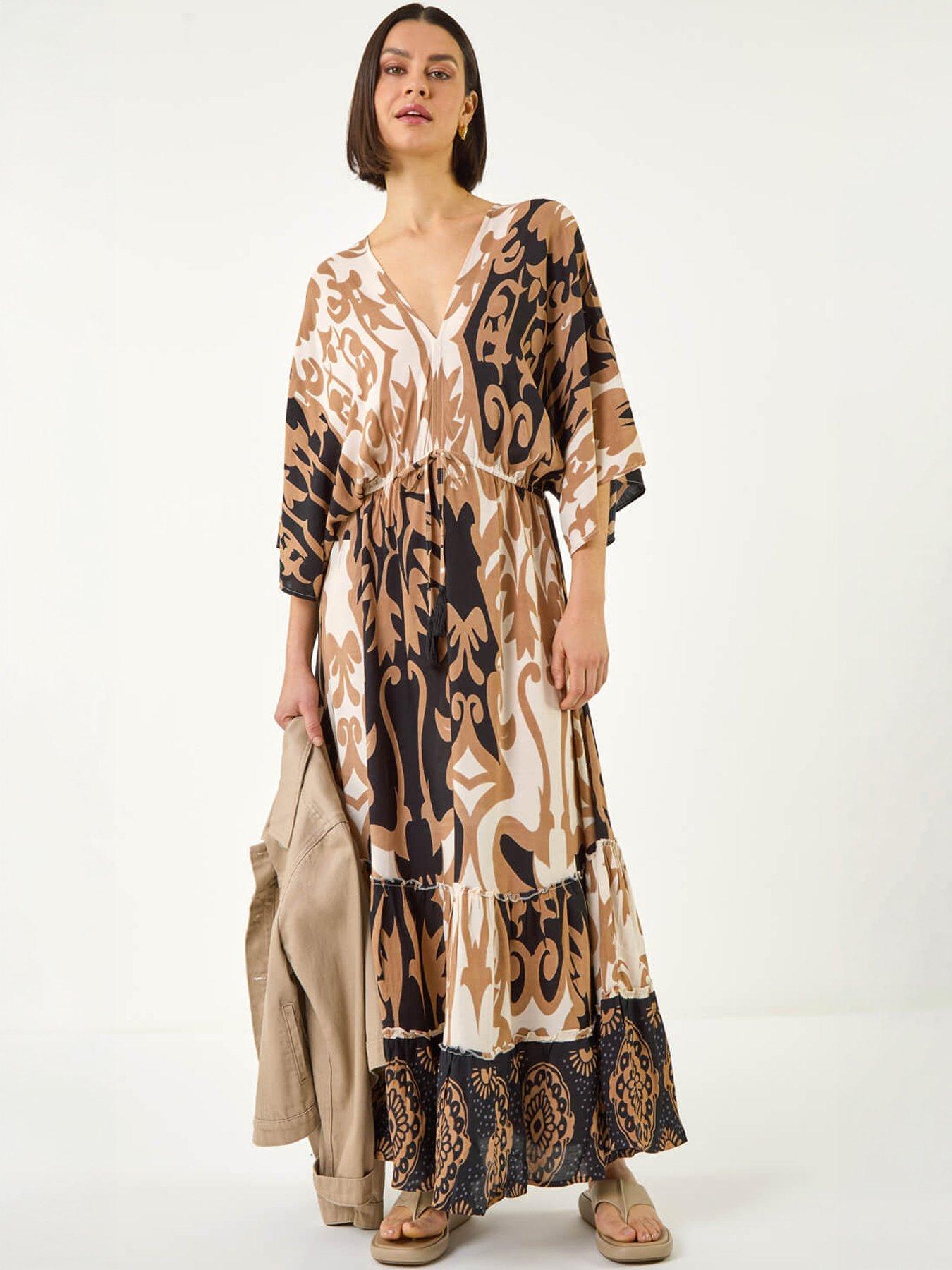 maxi boho dresses uk Boho Maxi Dress  The Funky Hen Secret Boutique