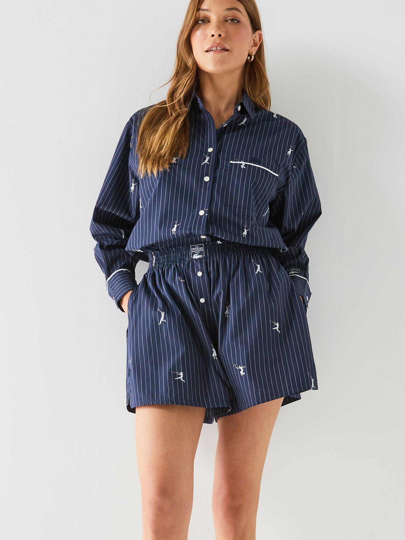 Lacoste Tennis Embroidered Short - Navy
