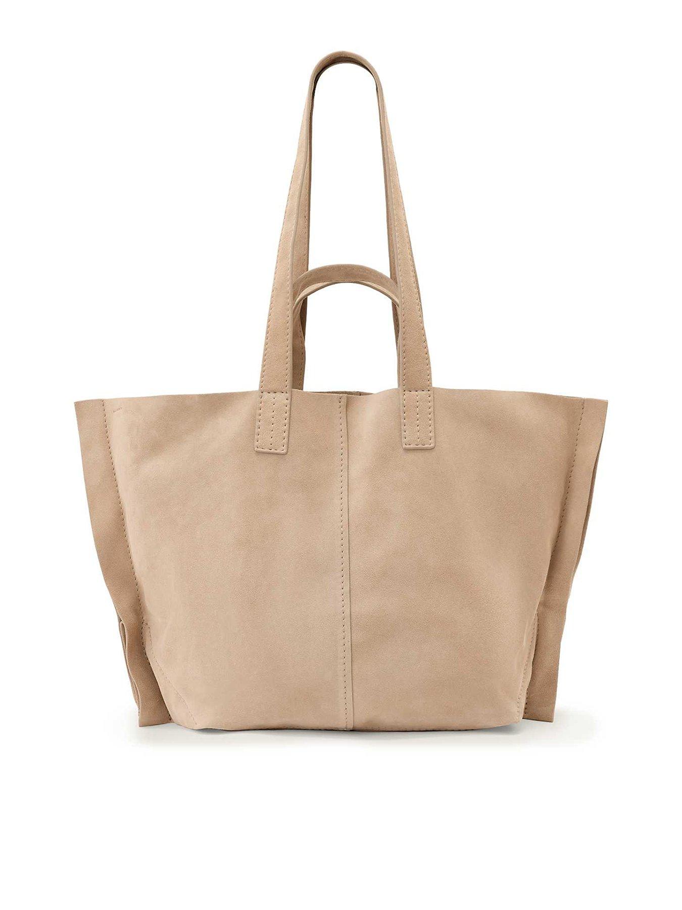 AllSaints Lutece Suede Tote