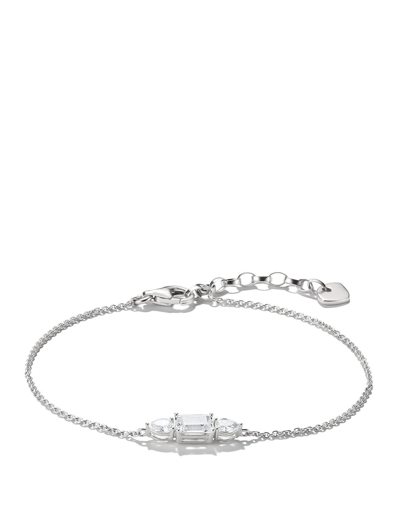 Thomas Sabo Bold Elegance bracelet with sparkling zirconia