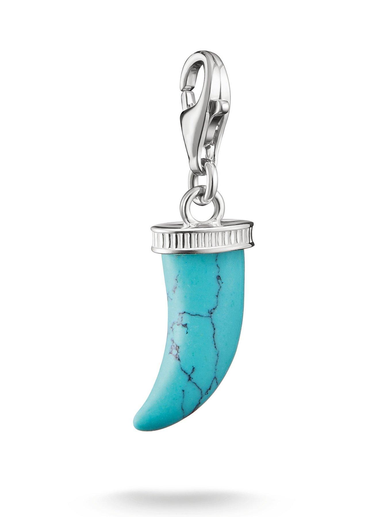 Thomas Sabo Charm Original Tooth Imitation Turquoise